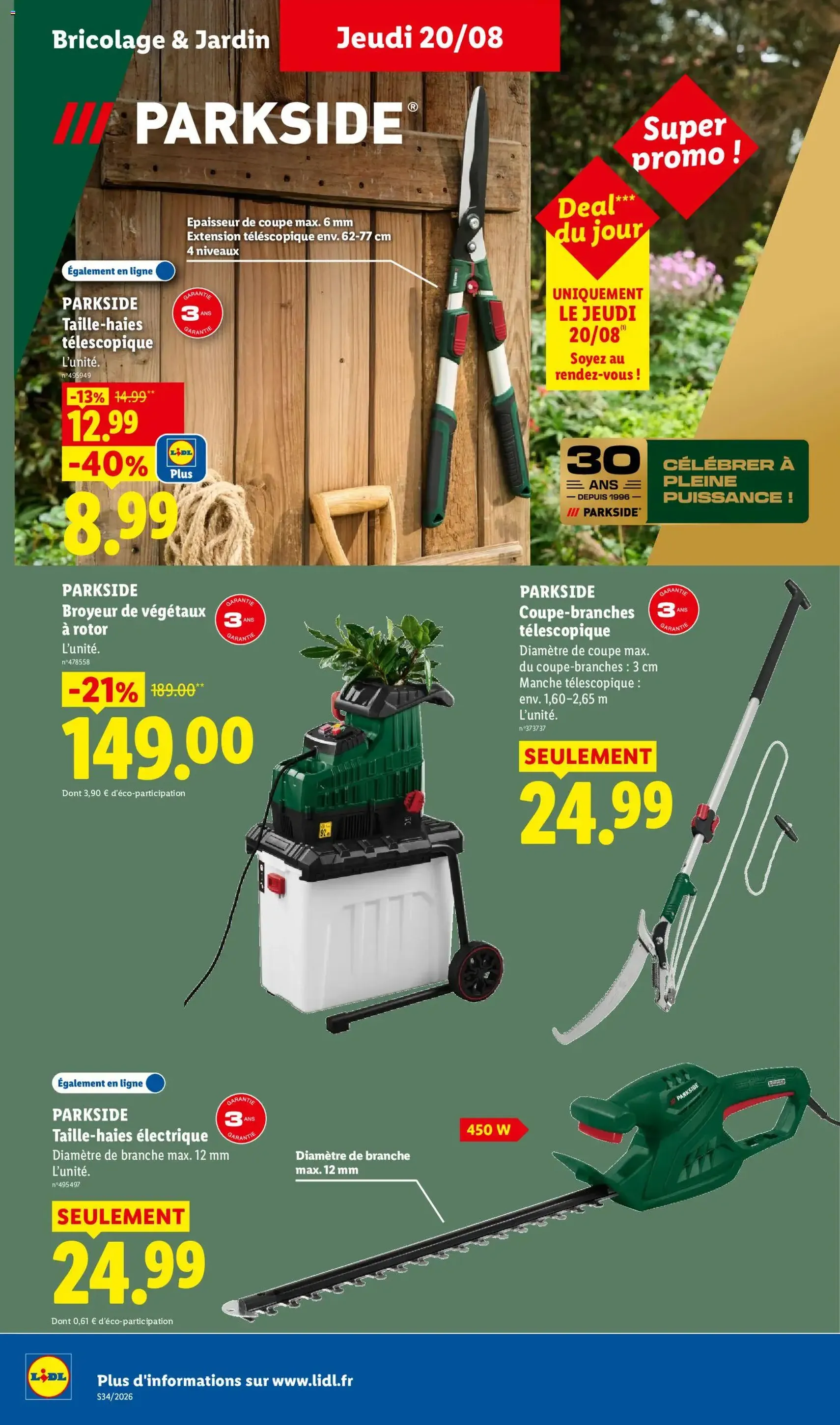 LIDL catalogue - brochure valable à partir du 20/08/2026, page 36 sur 54