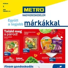 Metro Akciós újság - szórólap előnézete érvényes 2026.02.01. -tól