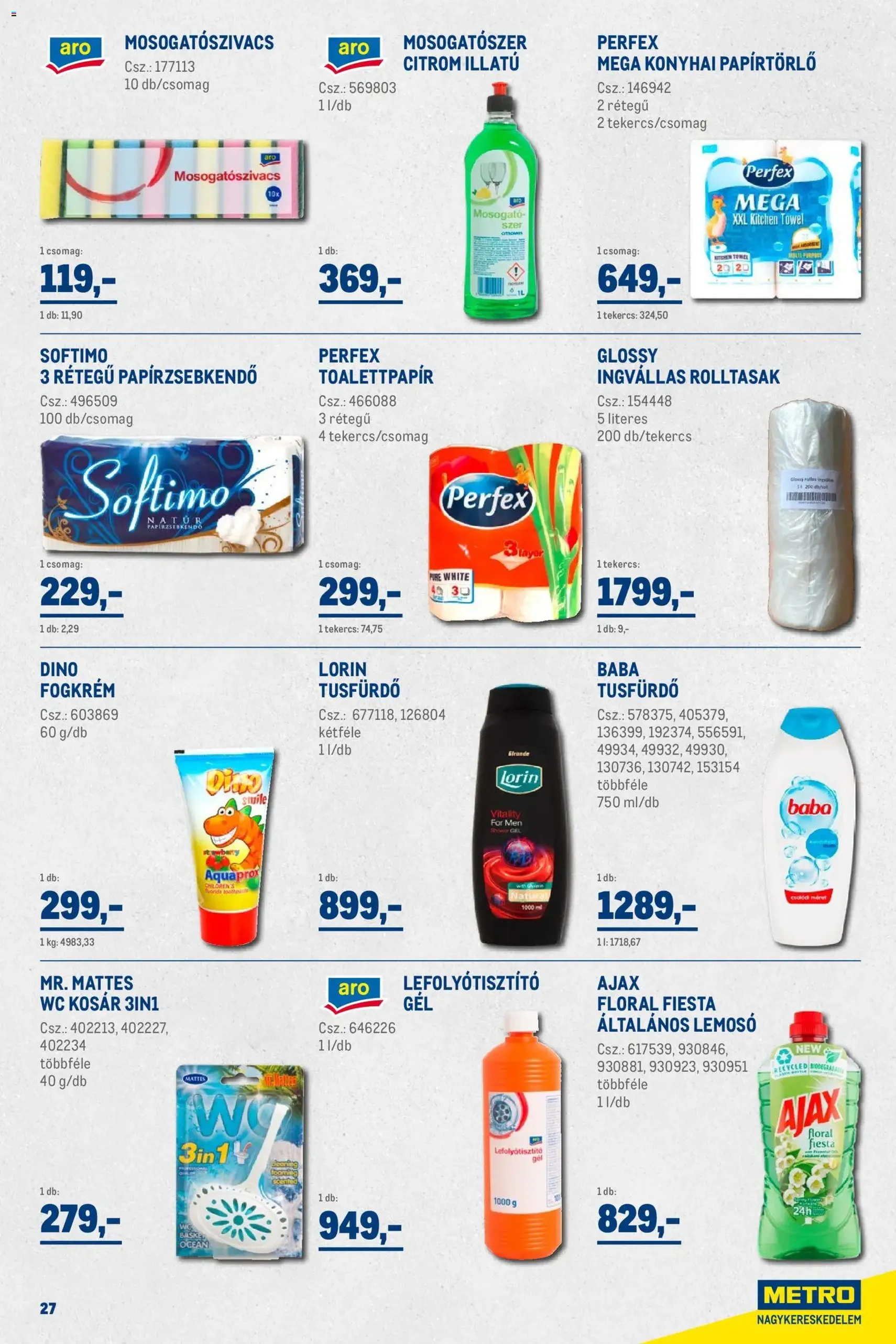 Metro Akciós újság - 2026.03.01. érvényes szórólap 27 oldal 28 oldalból