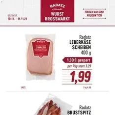 Radatz Flugblatt - Prospekt Vorschau gültig ab 10.11.2025