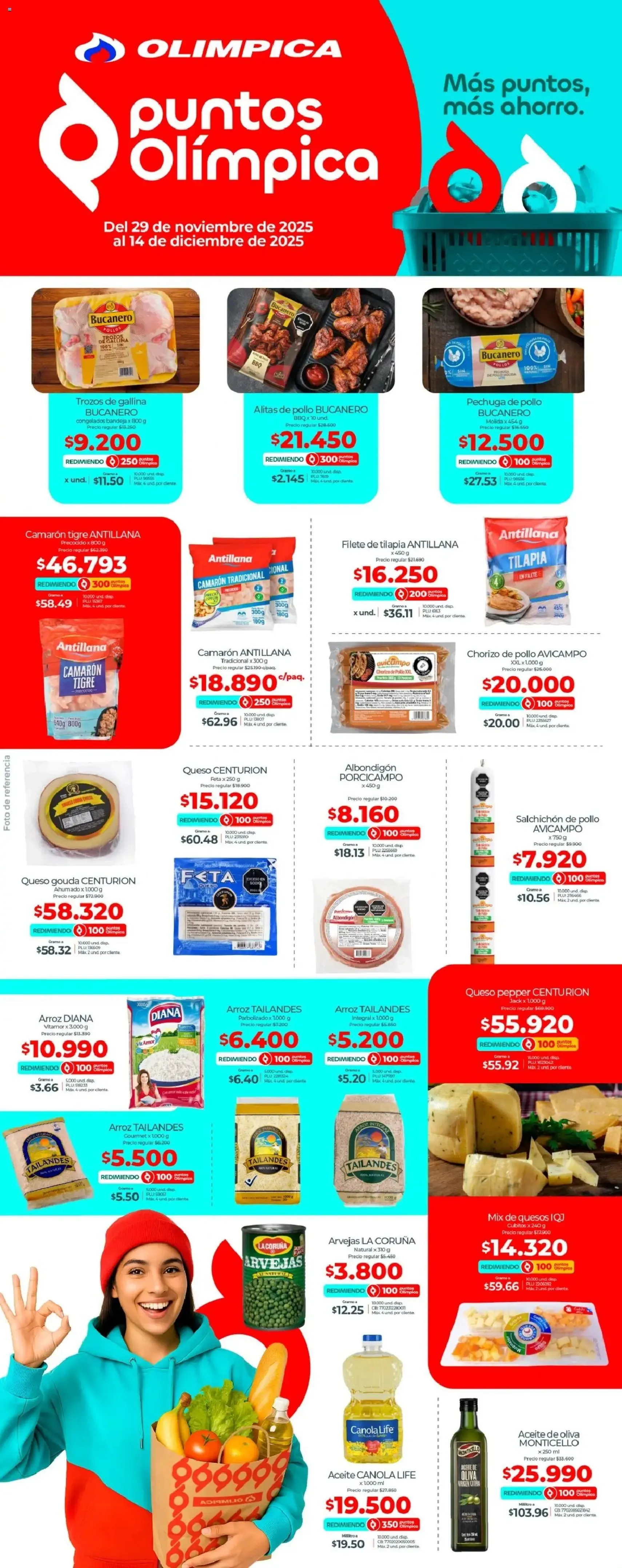 Olímpica - Catálogo - folleto válido desde 29/11/2025 página 1 de 4