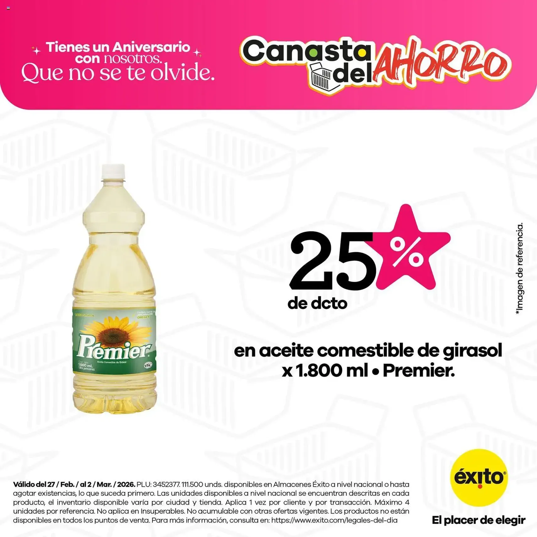 Éxito catálogo - folleto válido desde 27/02/2026 página 3 de 8