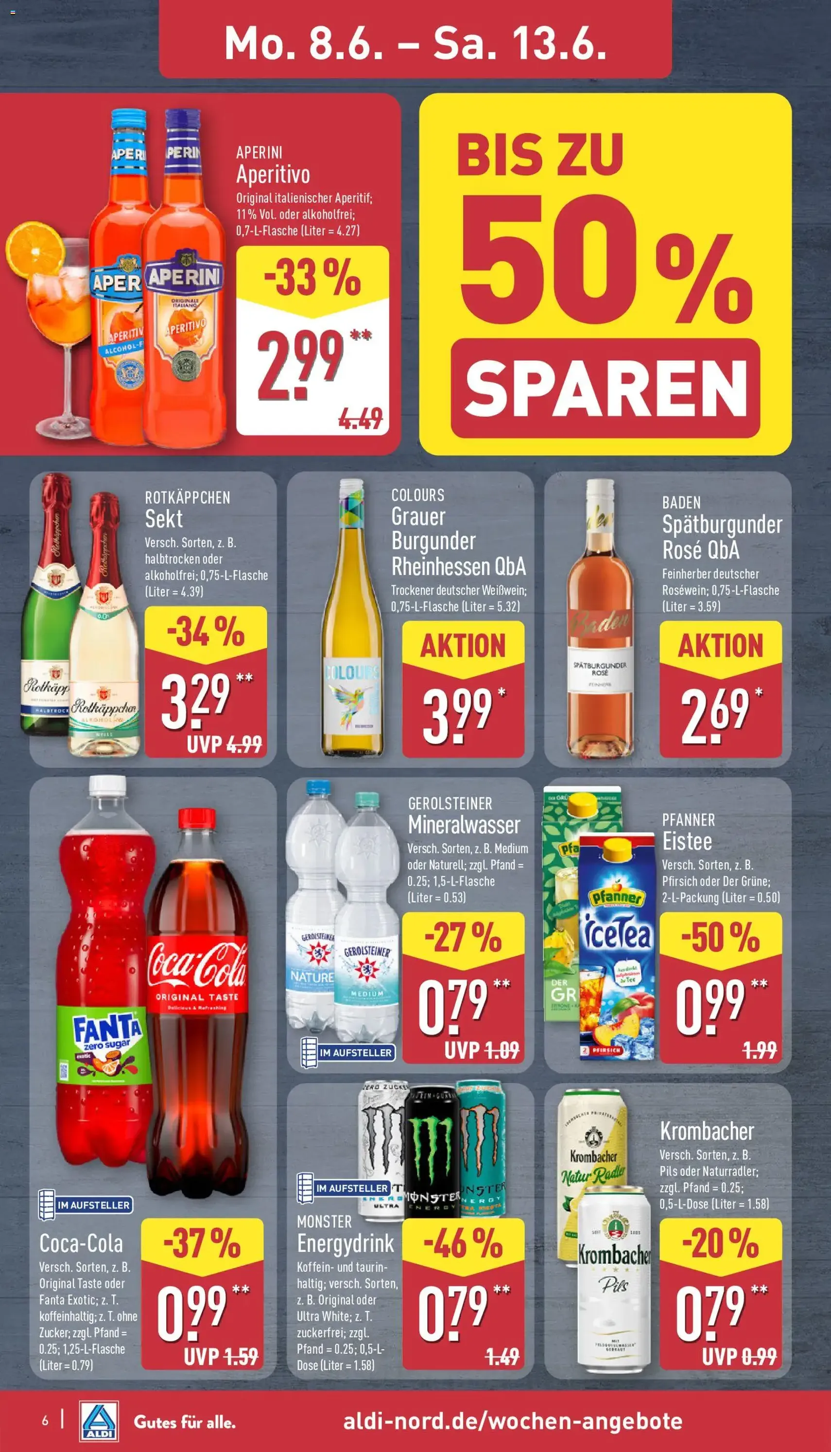 Aldi Prospekt - Gültiger Prospekt ab 08.06.2026, Seite 10 von insgesamt 39