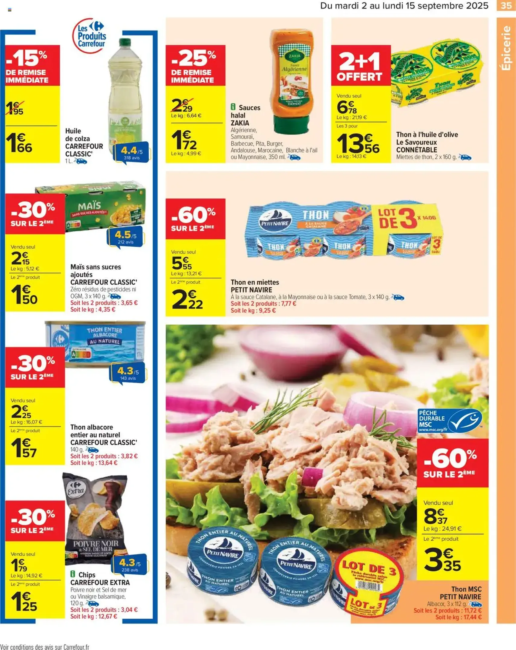 Carrefour catalogue semaine 36 - brochure valable à partir du 02/09/2025, page 37 sur 86 Carrefour catalogue semaine 36 - brochure valable à partir du 02/09/2025, page 37 sur 86