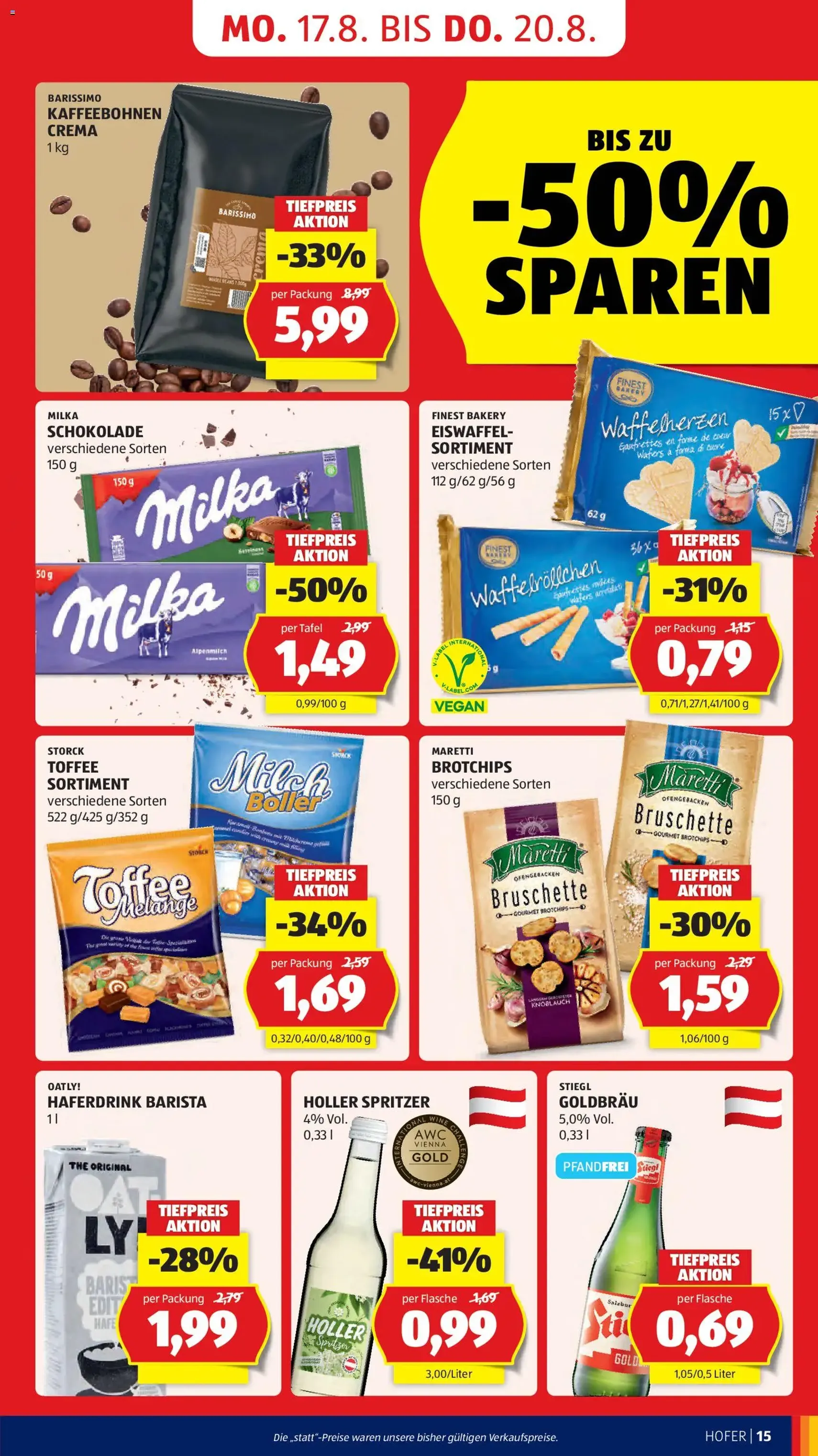 Hofer Flugblatt - Gültiger Prospekt ab 12.08.2026, Seite 27 von insgesamt 48