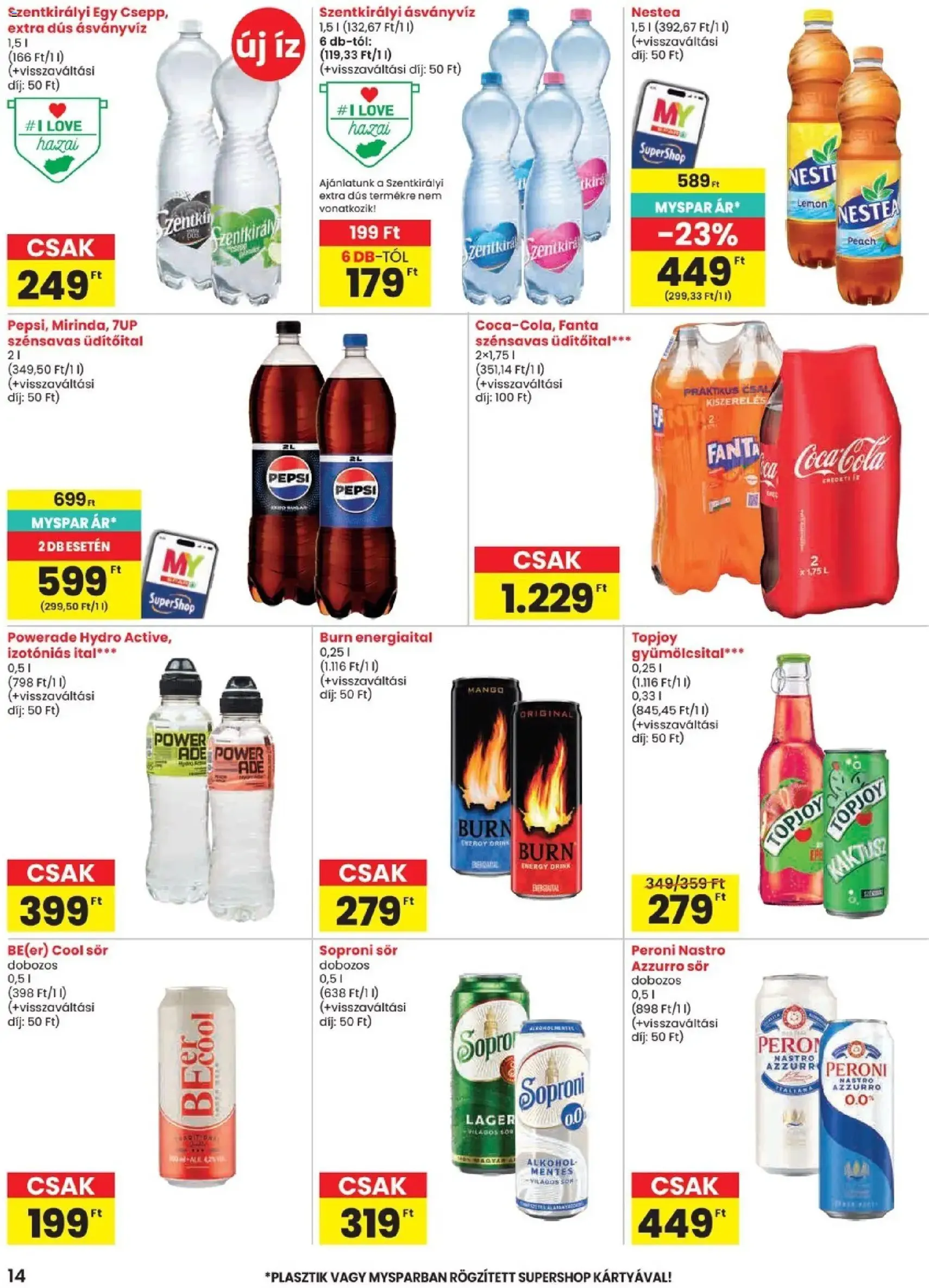Spar akciós újság - 2026.05.07. érvényes szórólap 14 oldal 20 oldalból