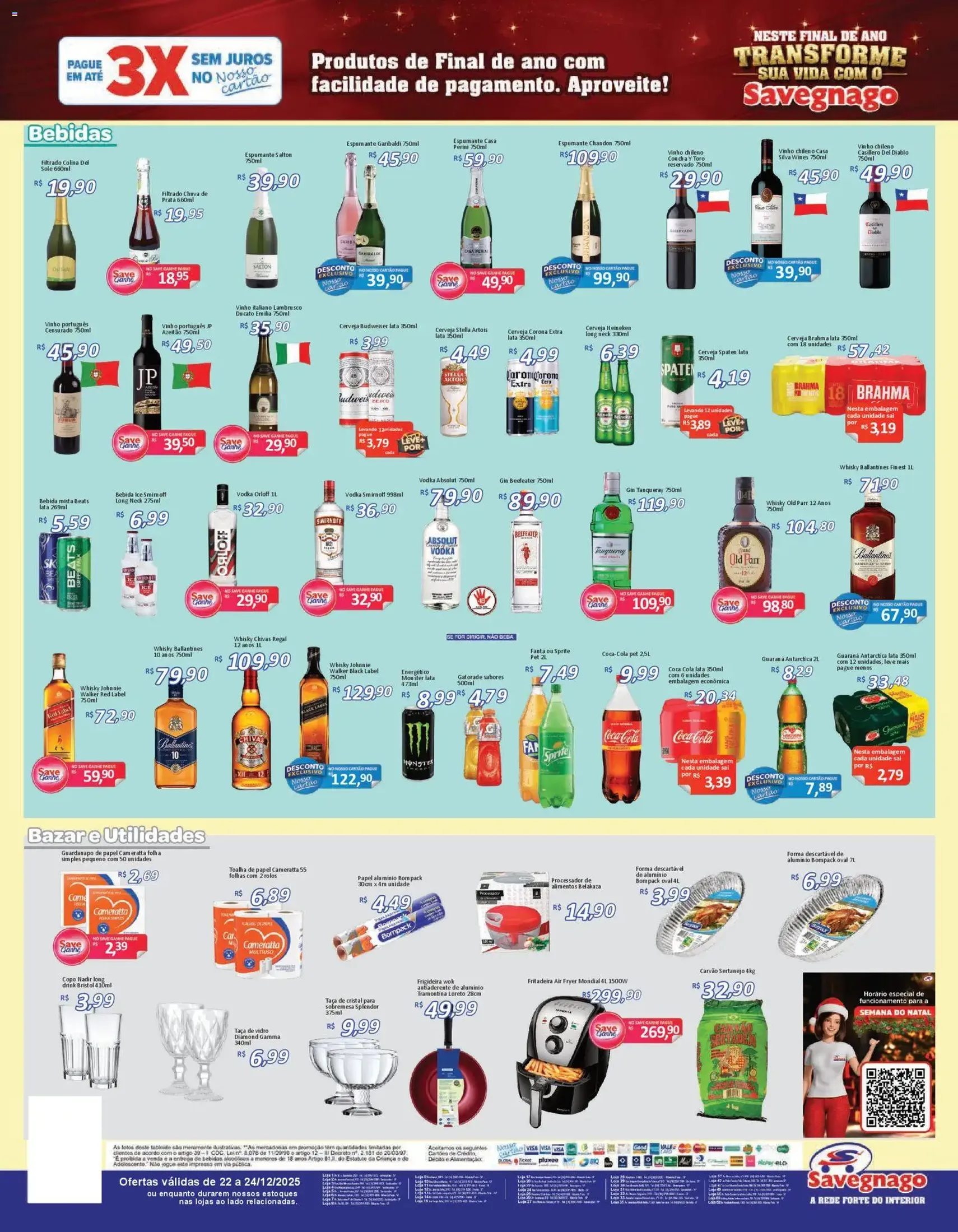 Savegnago - Ofertas da semana - folheto válido a partir de 22/12/2025 página 4 de 4
