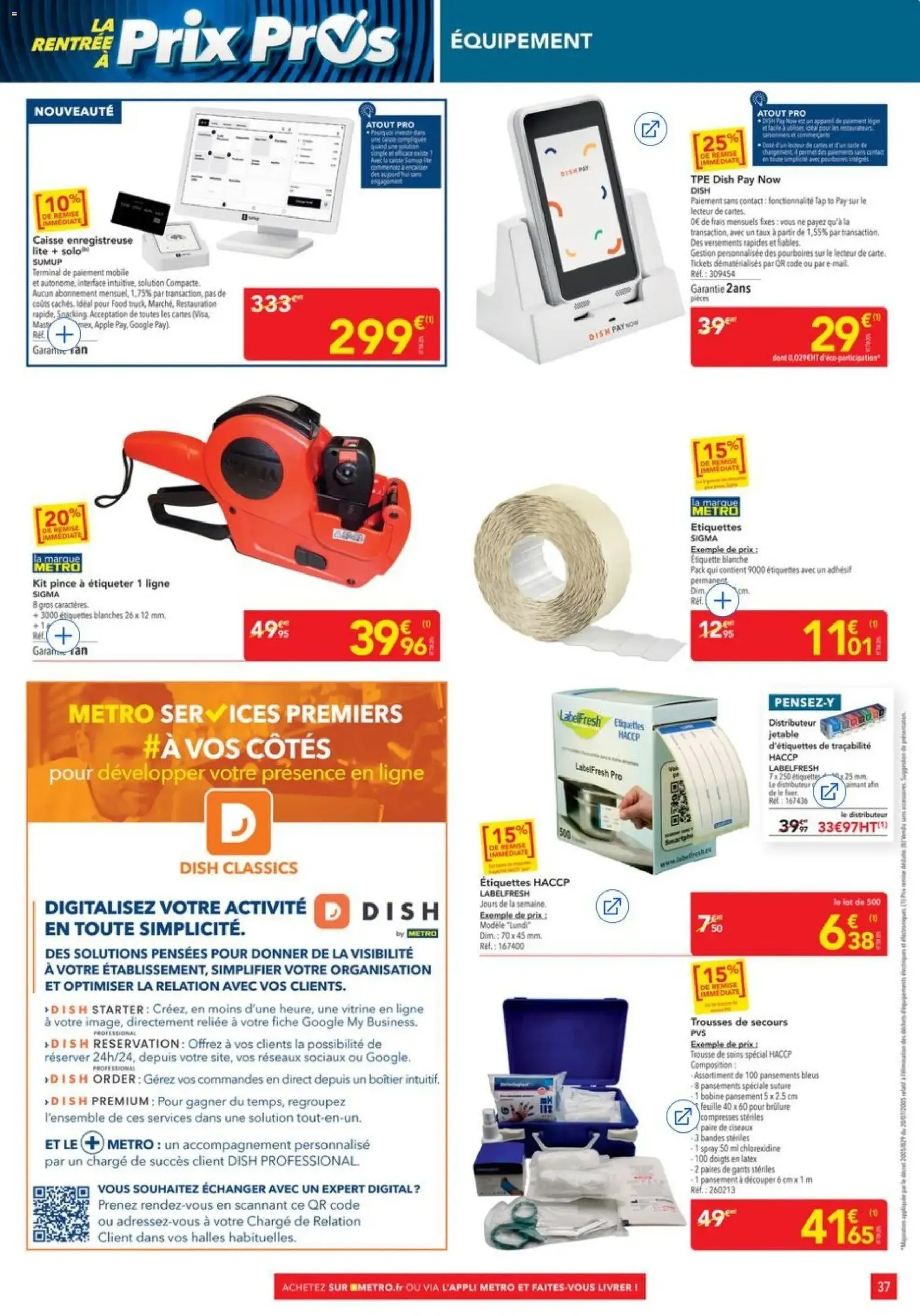 METRO catalogue - brochure valable à partir du 13/08/2026, page 37 sur 40