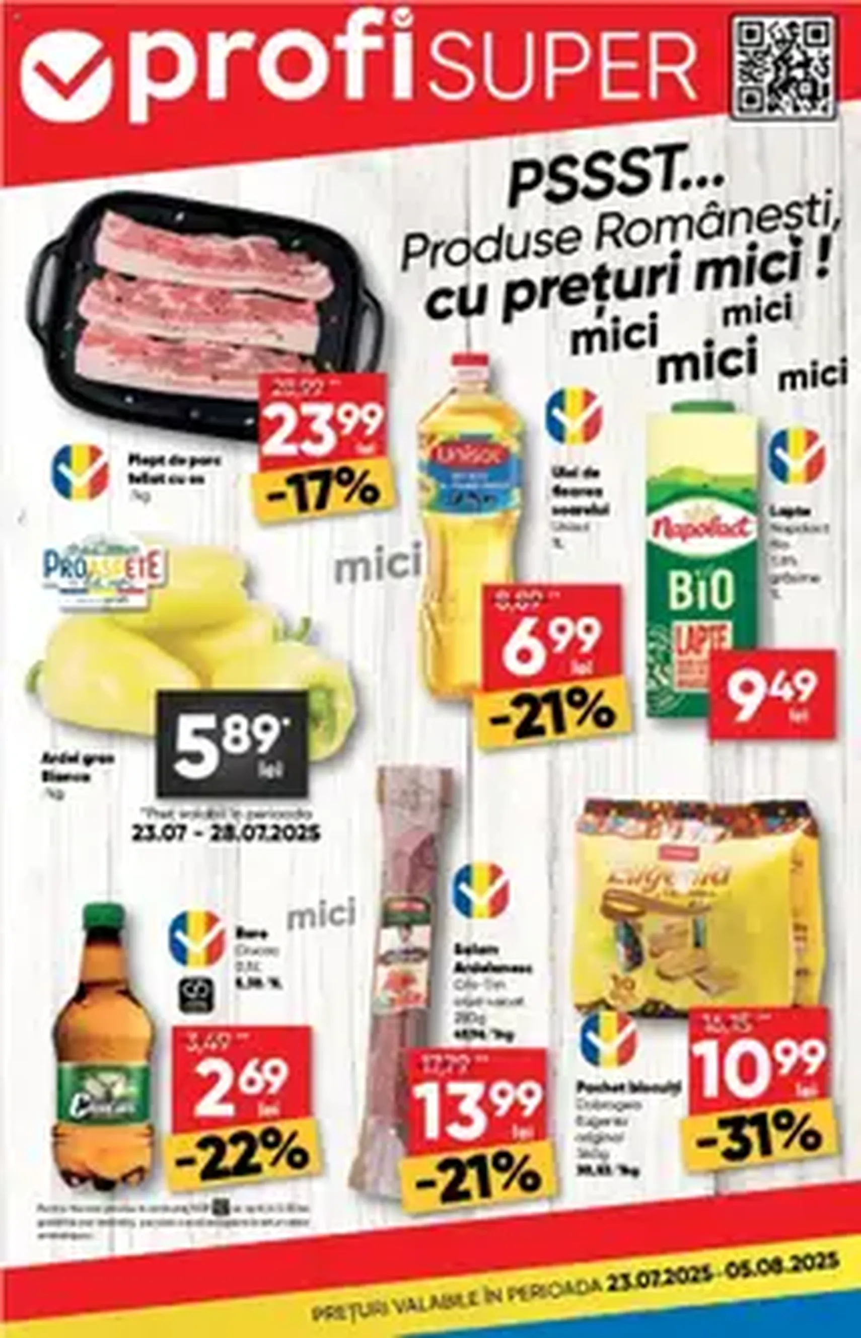 Catalog Profi - cataloage valabile începând cu 23.07.2025 pagina 1 din 1