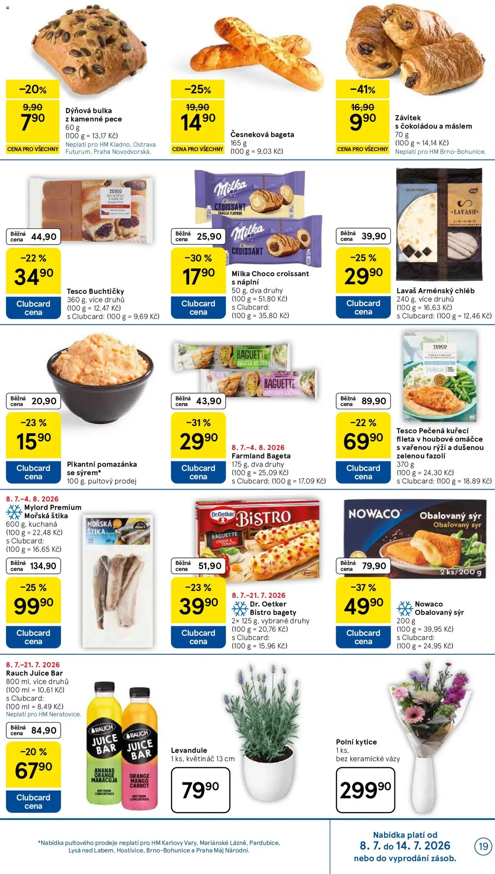 Tesco leták - Hypermarket - platný leták od 08.07.2026 strana 19 z 36