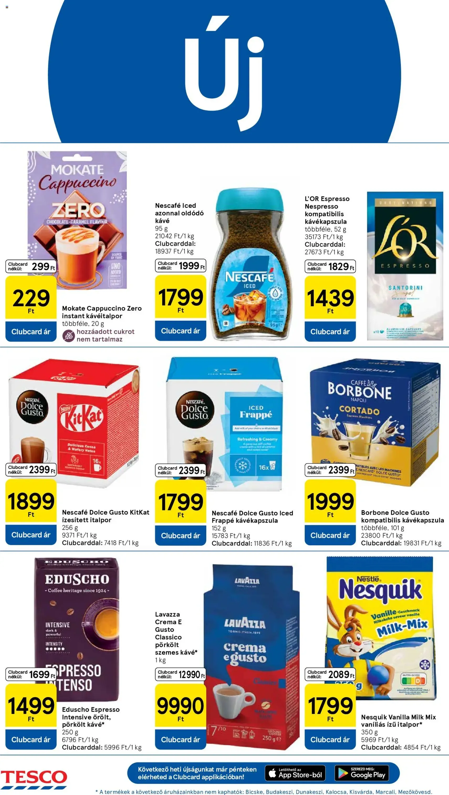 Tesco aktuális akciós újság - 2026.06.18. érvényes szórólap 12 oldal 38 oldalból
