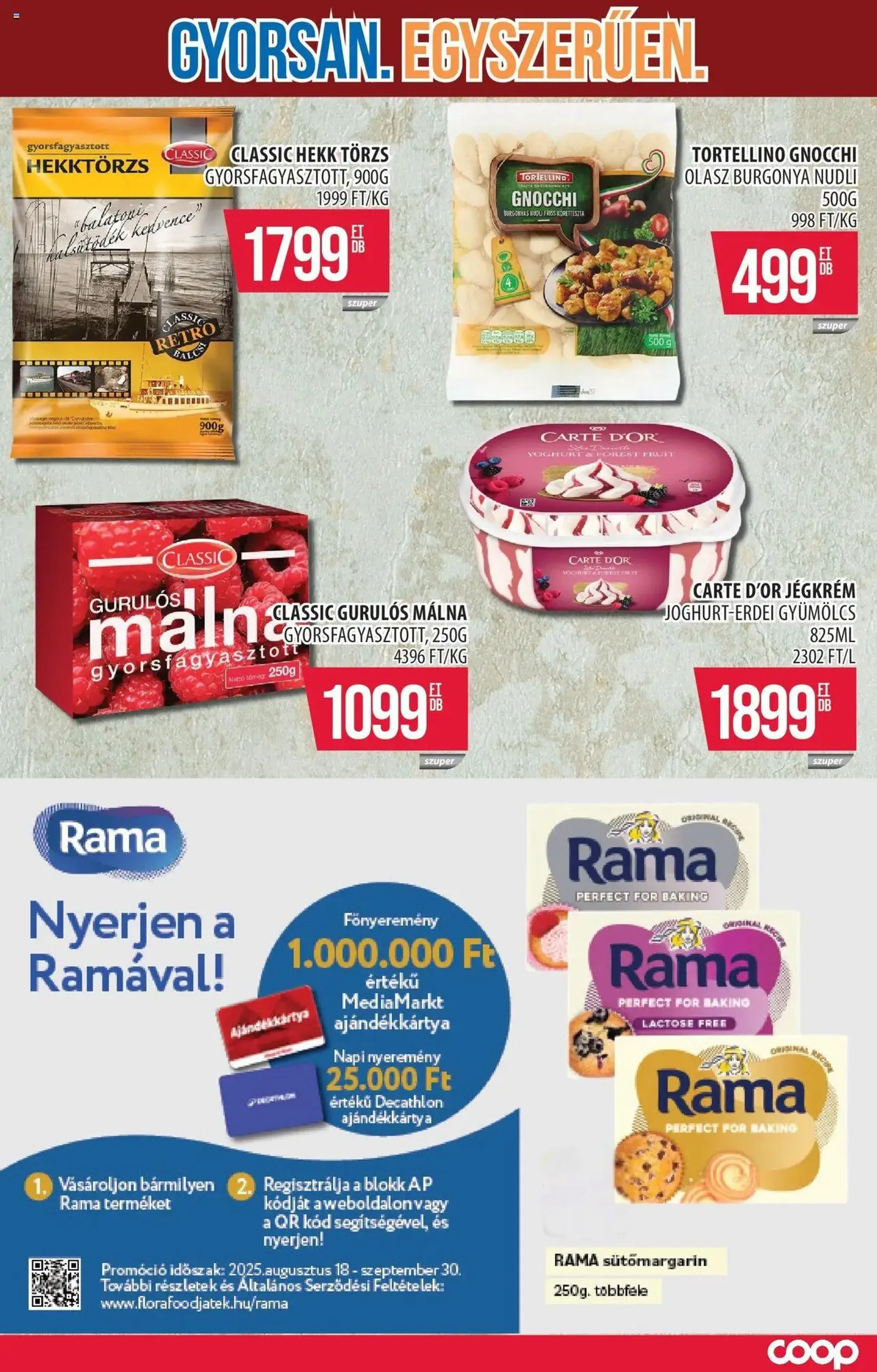 COOP Szolnok Akciós újság - 2025.09.11. érvényes szórólap 11 oldal 17 oldalból