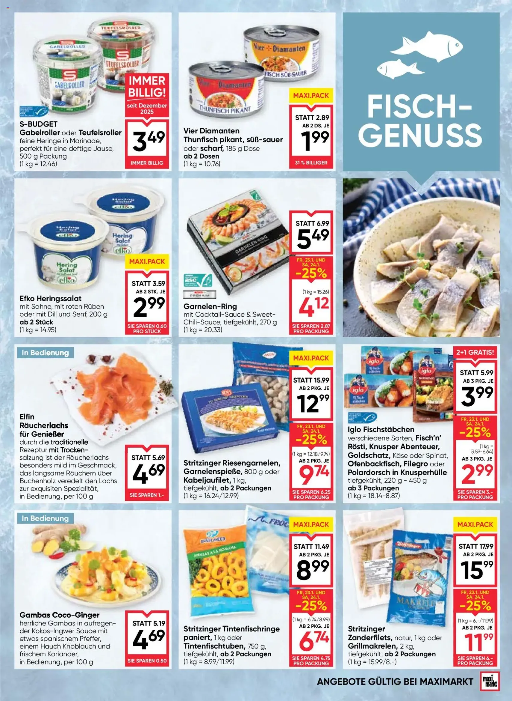 Maximarkt Flugblatt - Gültiger Prospekt ab 22.01.2026, Seite 7 von insgesamt 24