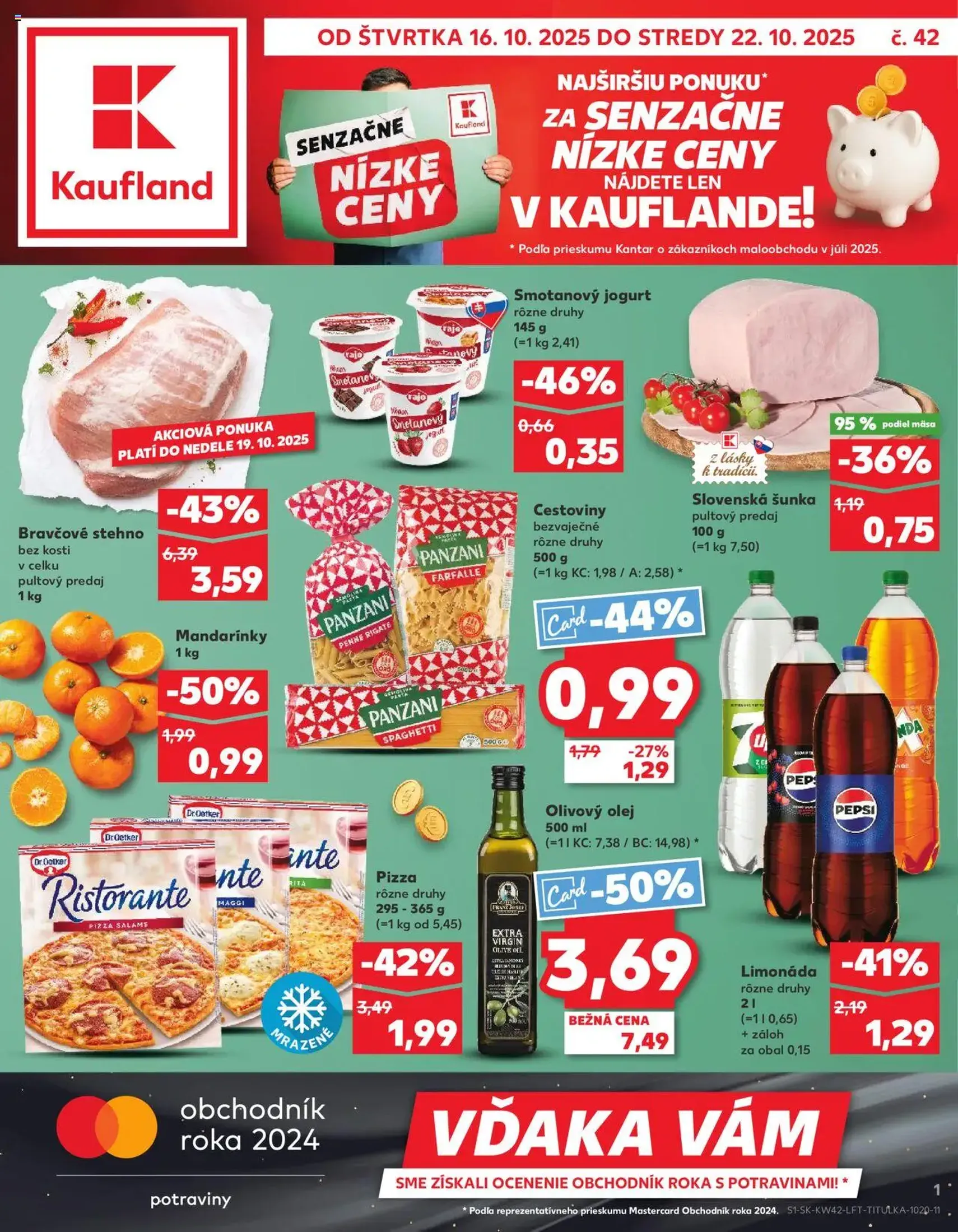 Kaufland Bratislava-Avion - platný leták od 16.10.2025 strana 1 z 78
