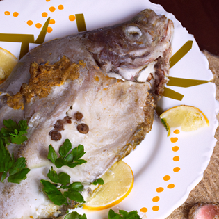 Recipe preview Baked Fresh Flounder With Lemon, Garlic and Butter