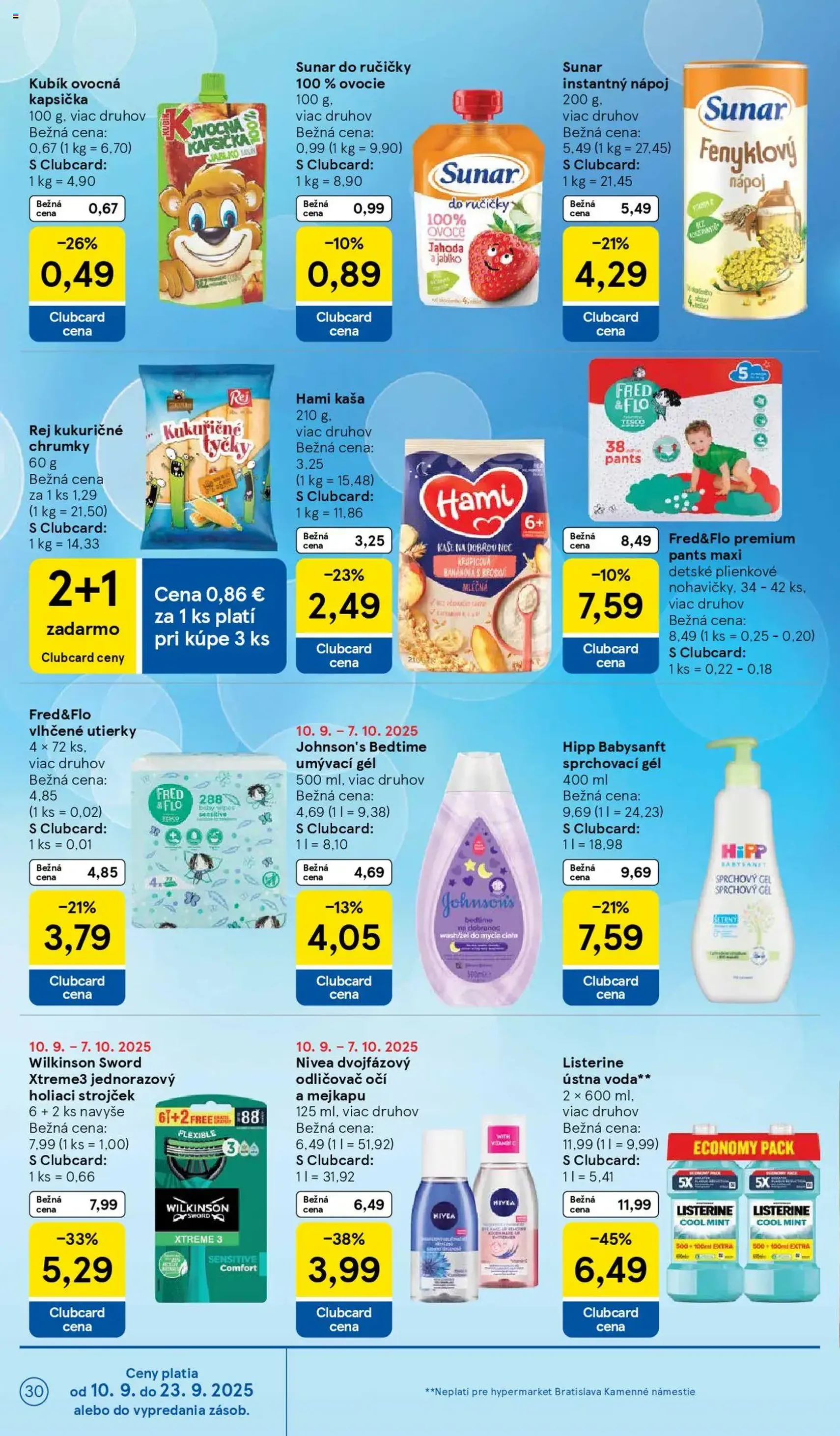 Tesco Hypermarket - leták - platný leták od 10.09.2025 strana 30 z 38 Tesco Hypermarket - leták - platný leták od 10.09.2025 strana 30 z 38