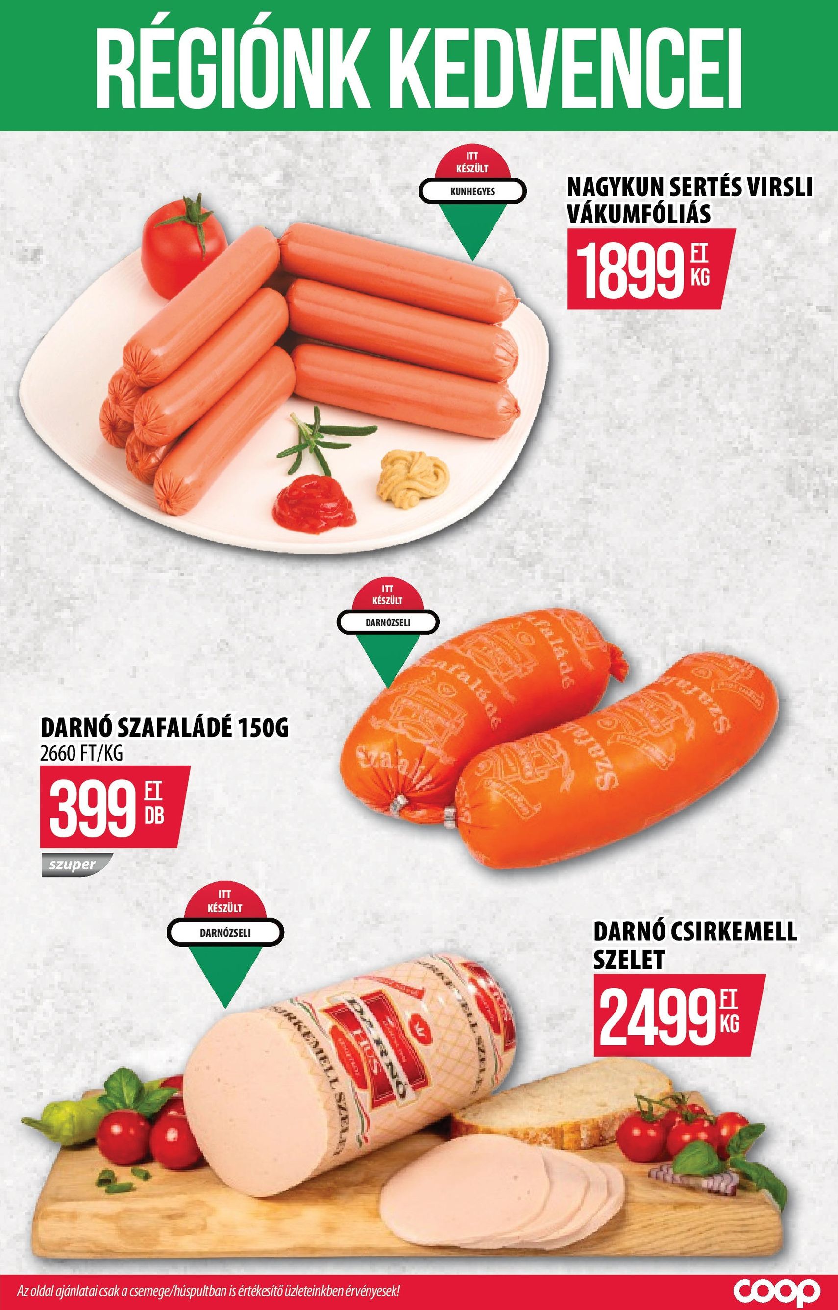 COOP Szolnok Akciós újság - 2025.10.09. érvényes szórólap 4 oldal 15 oldalból