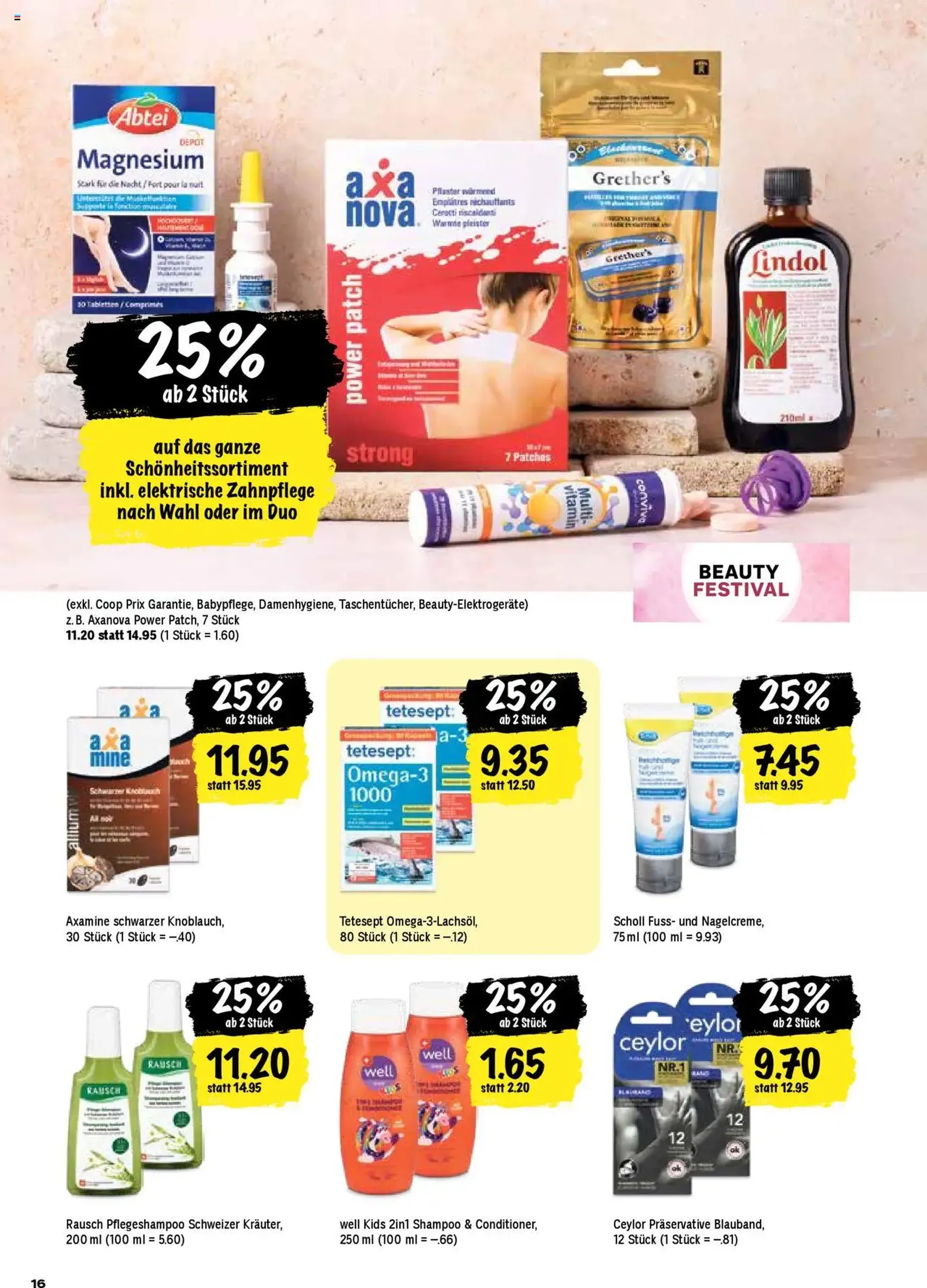 Coop Aktionen - Gültiger Prospekt ab 11.09.2025, Seite 16 von insgesamt 24 Coop Aktionen - Gültiger Prospekt ab 11.09.2025, Seite 16 von insgesamt 24