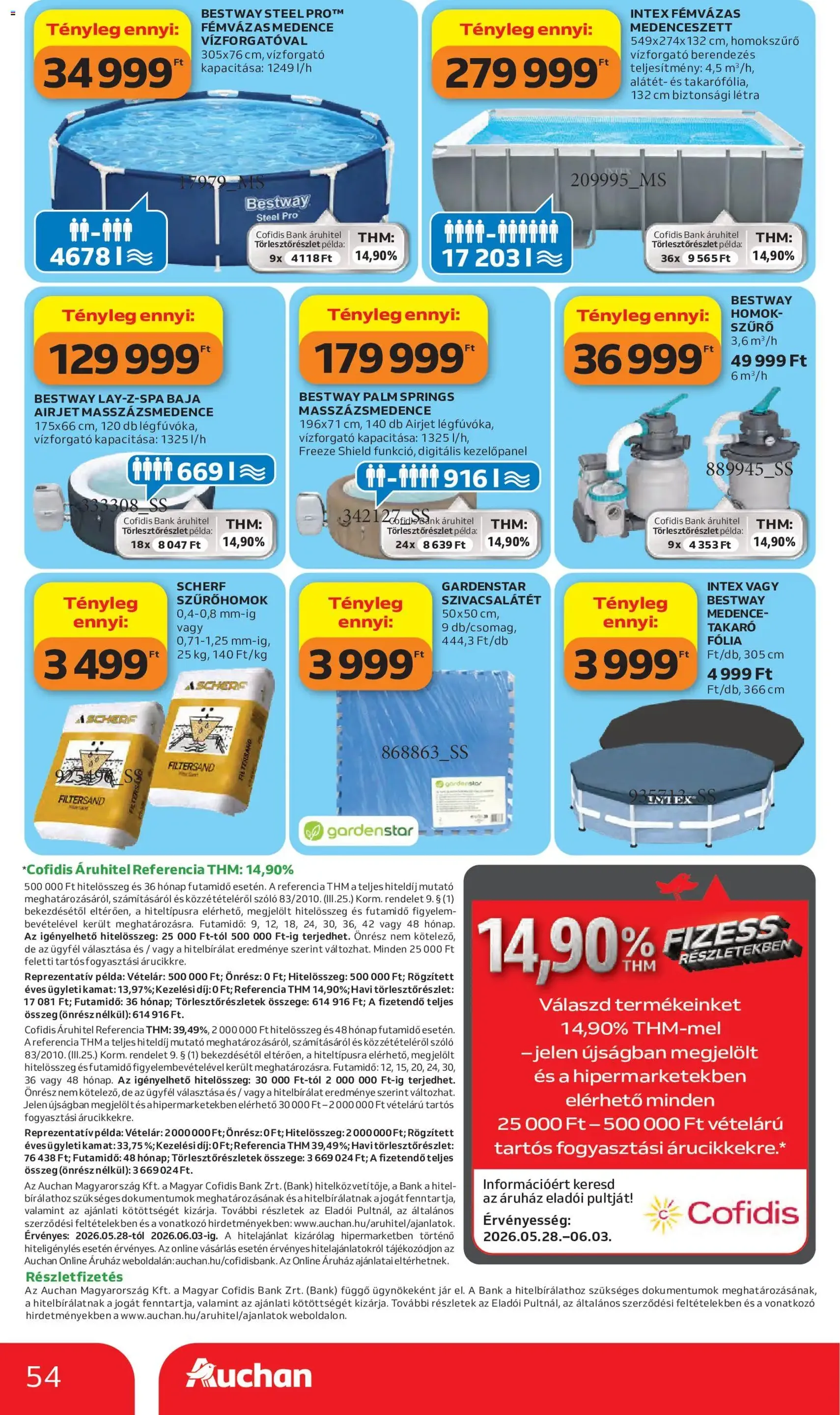 Auchan akciós újság - 2026.05.28. érvényes szórólap 54 oldal 58 oldalból
