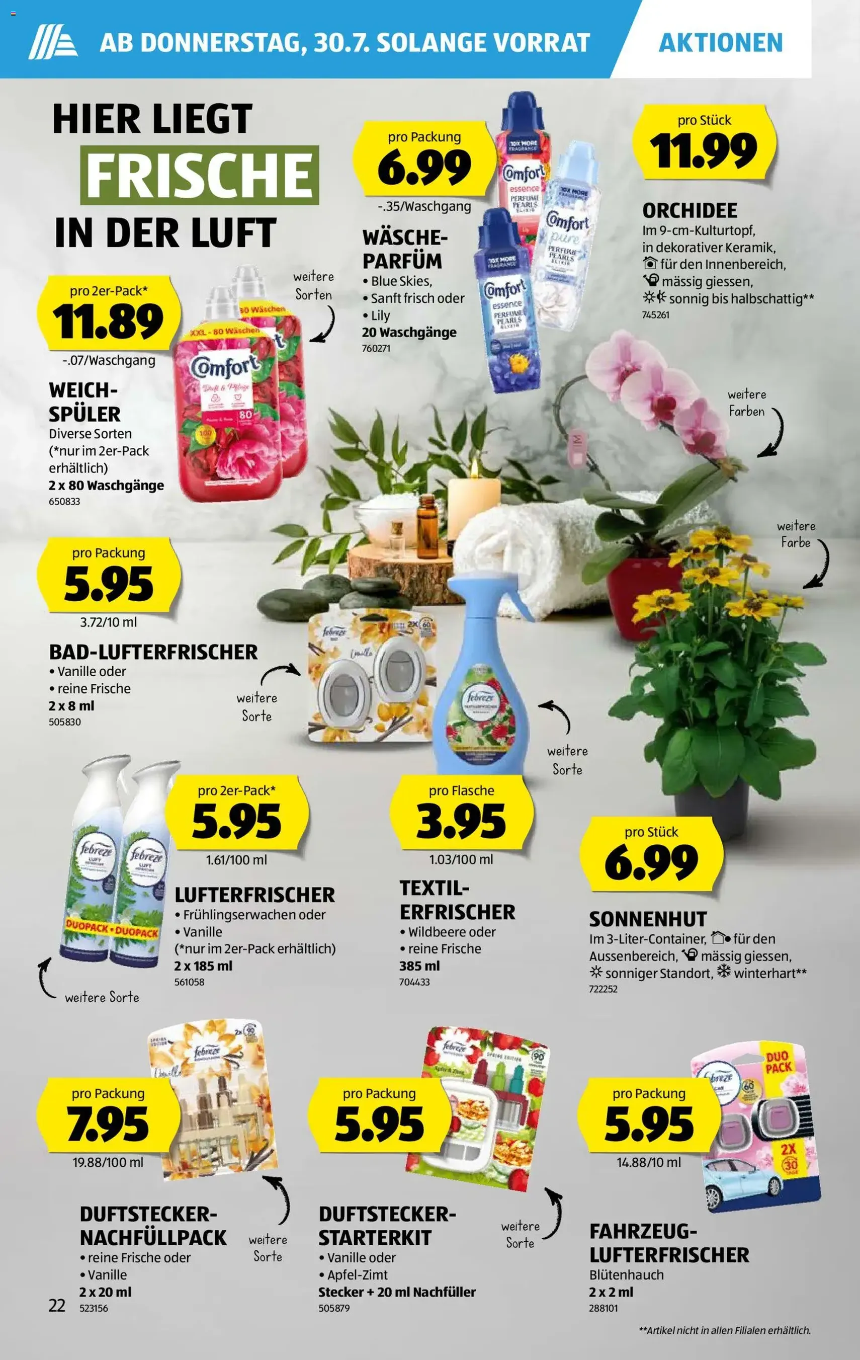 Aldi aktionen - Gültiger Prospekt ab 30.07.2026, Seite 22 von insgesamt 43