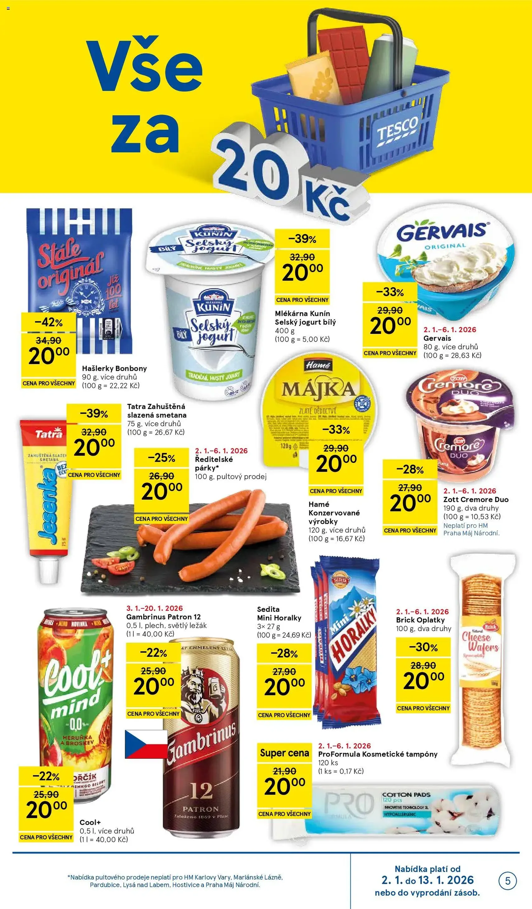 Tesco leták - Hypermarket - platný leták od 02.01.2026 strana 5 z 20