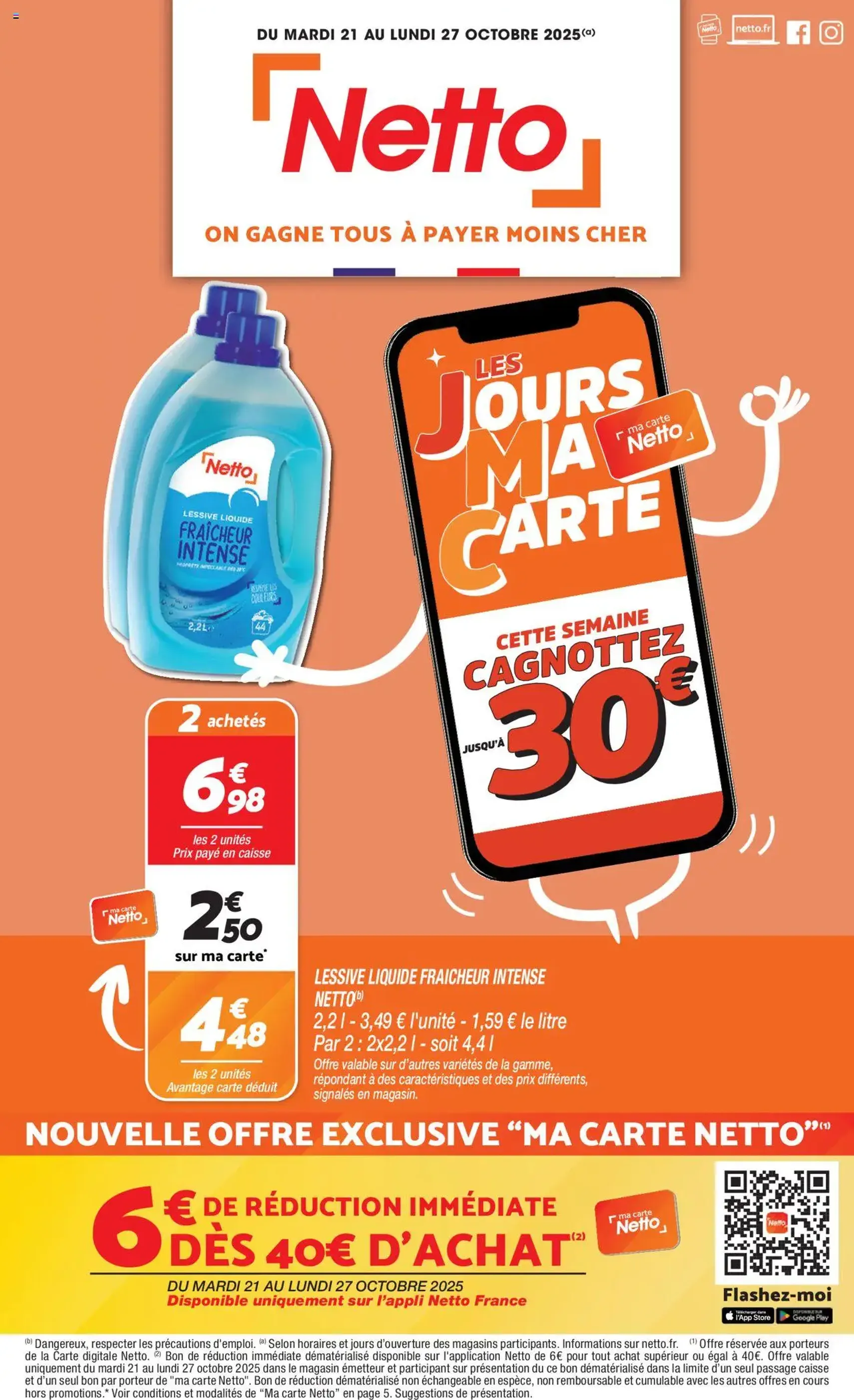 Netto catalogue - brochure valable à partir du 21/10/2025, page 1 sur 16 Netto catalogue - brochure valable à partir du 21/10/2025, page 1 sur 16