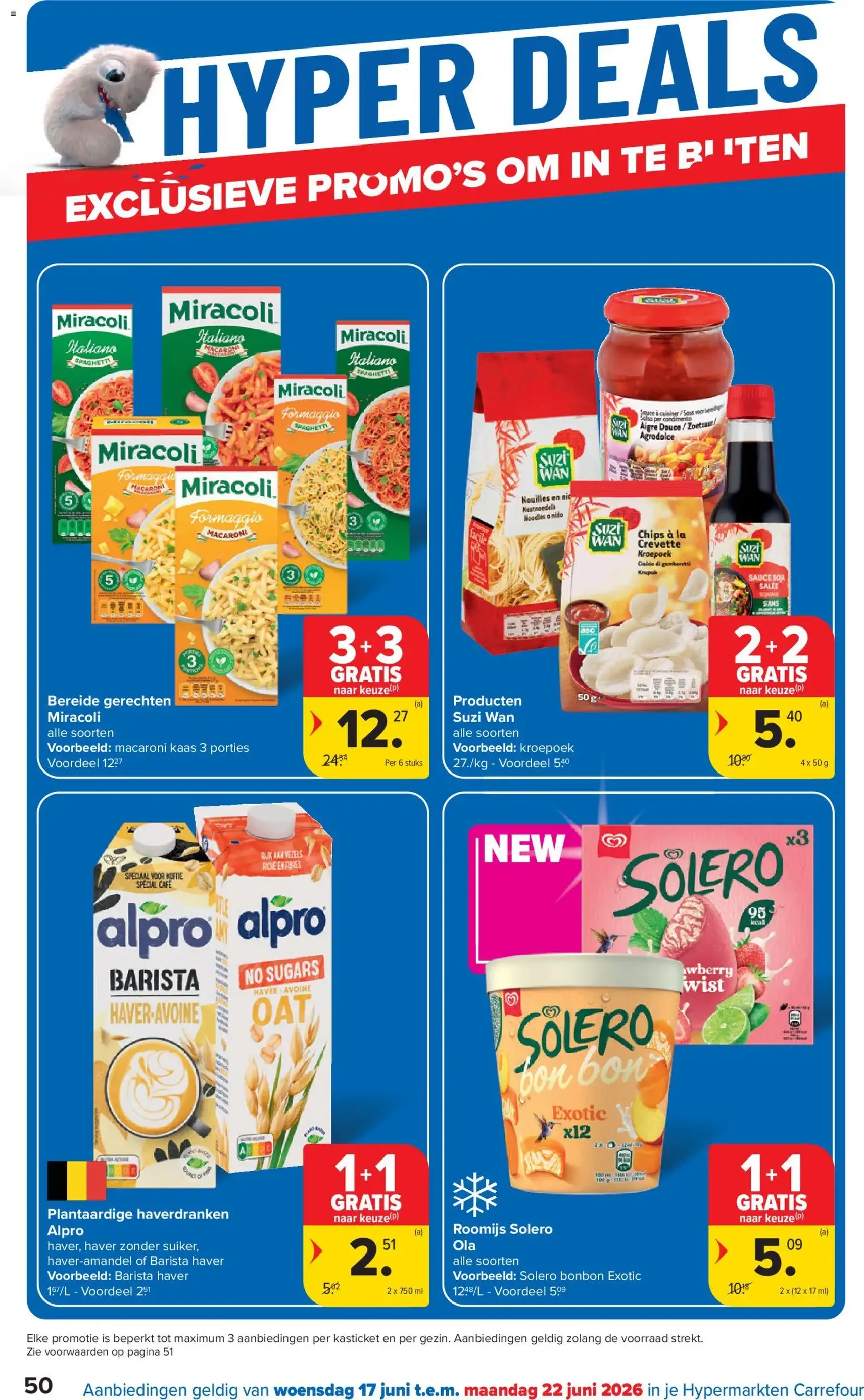 Carrefour Folder week 25 - geldige folder vanaf 17/06/2026 pagina 50 van 57