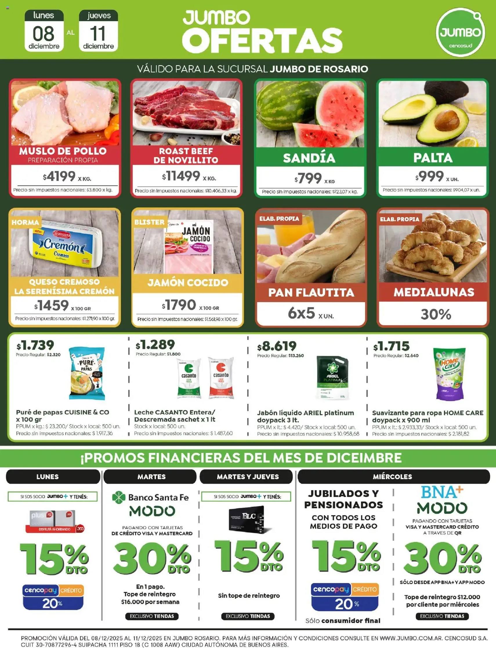 Jumbo ofertas - folleto válido desde 08/12/2025 página 1 de 2