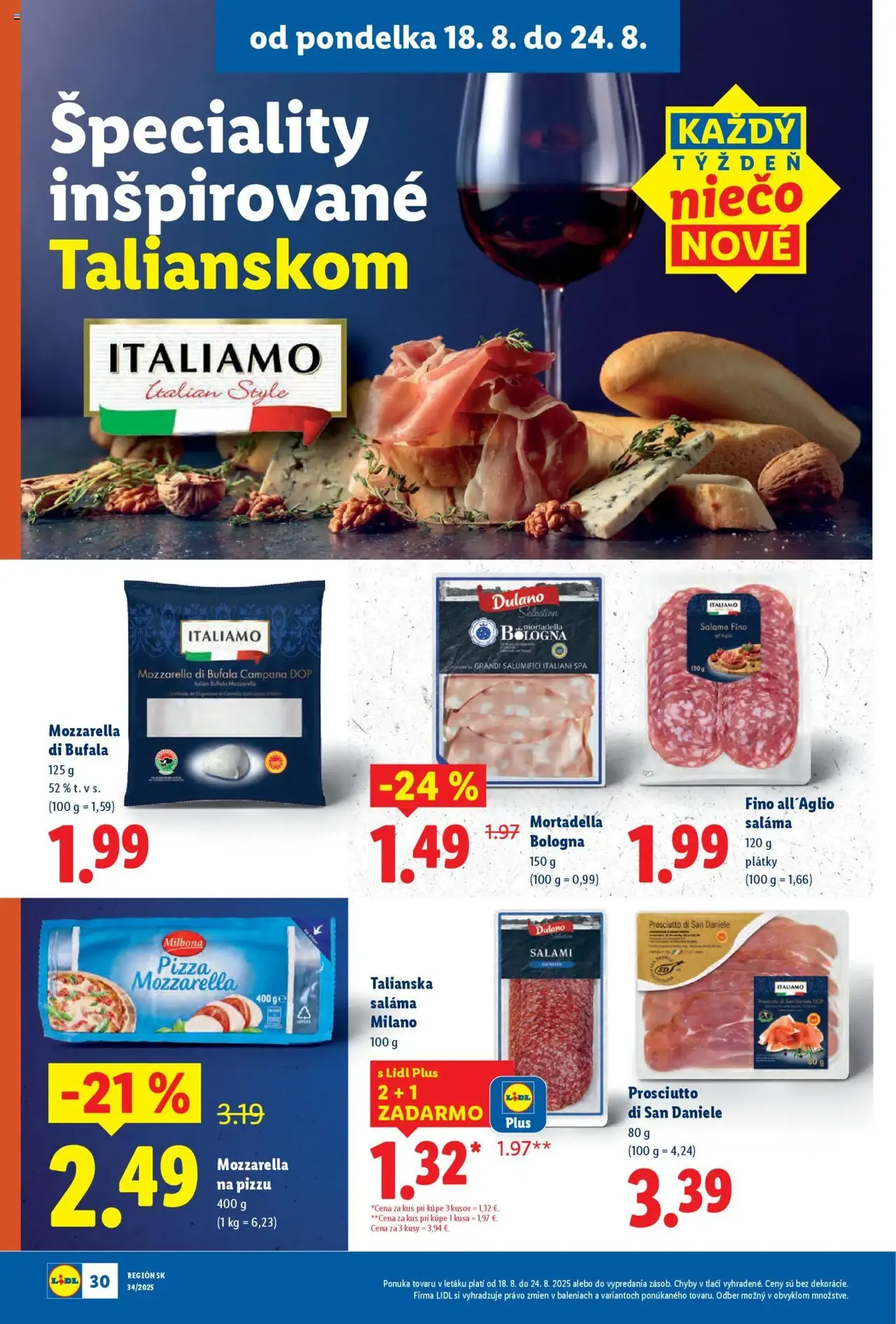 Lidl leták - platný leták od 18.08.2025 strana 32 z 97 Lidl leták - platný leták od 18.08.2025 strana 32 z 97