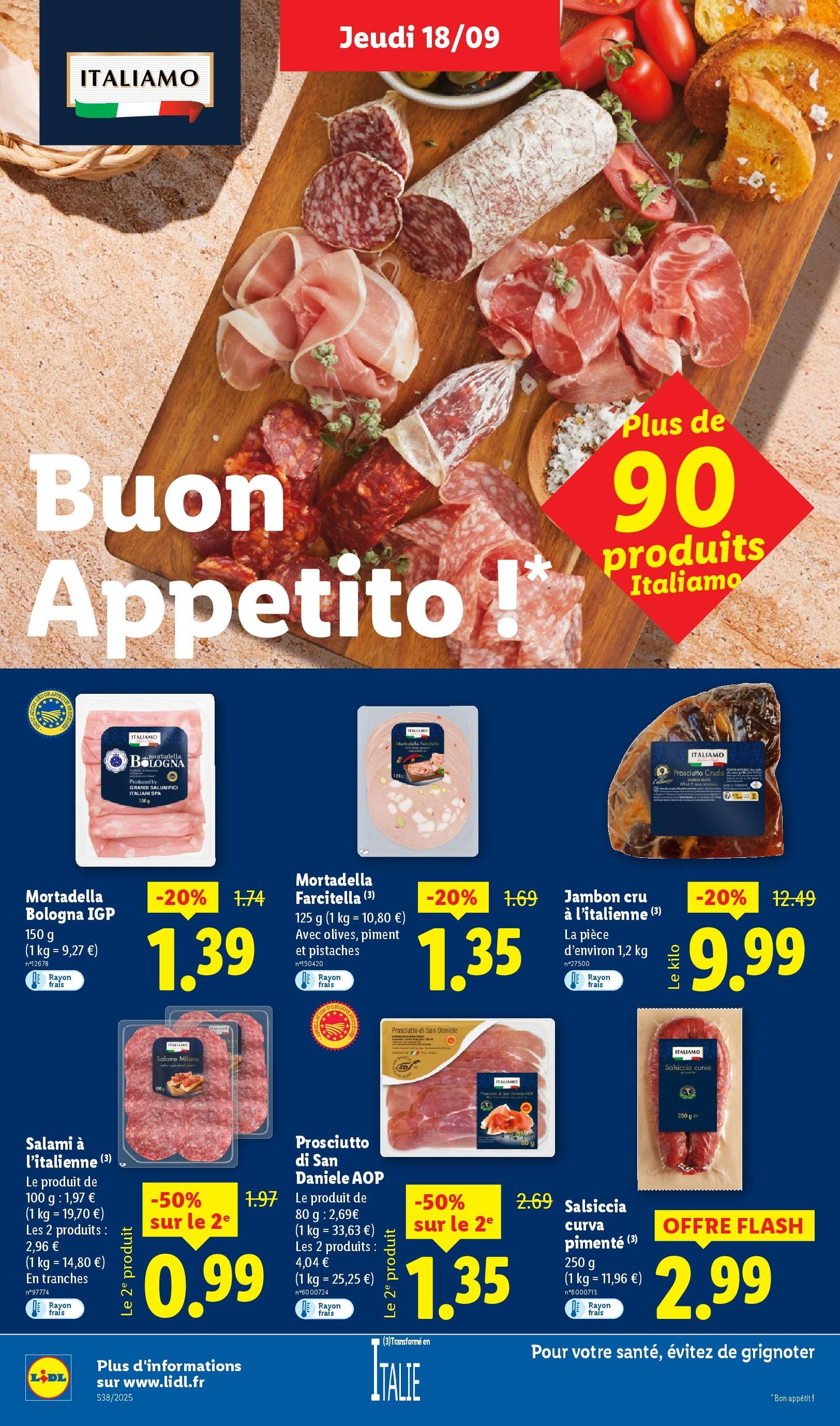 LIDL catalogue semaine 38 - brochure valable à partir du 18/09/2025, page 18 sur 75