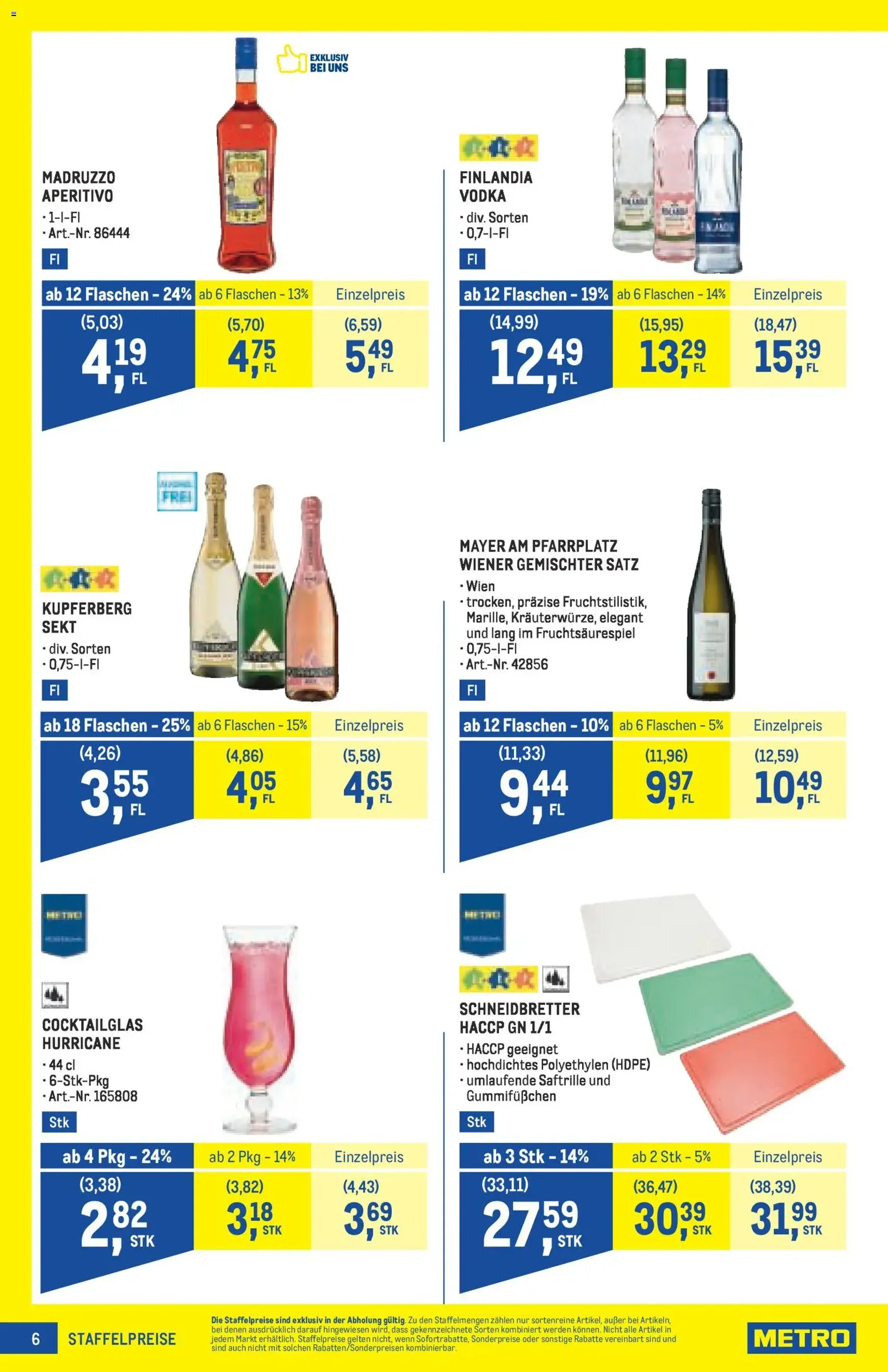 Metro angebote Profi - Gültiger Prospekt ab 19.02.2026, Seite 6 von insgesamt 64