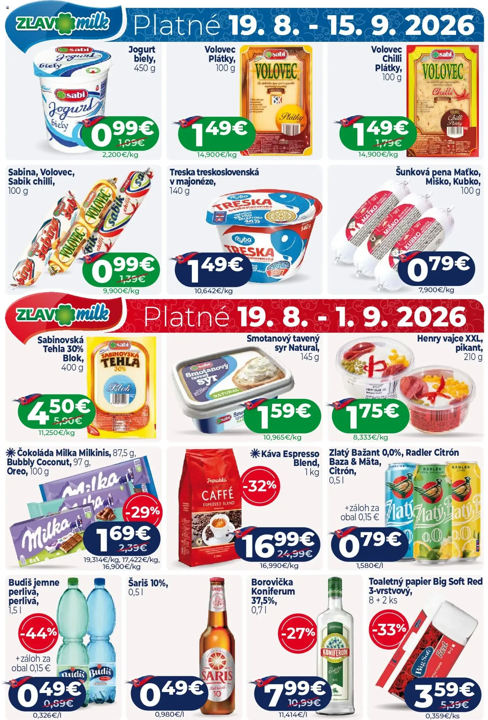 Milk Agro leták - platný leták od 19.08.2026 strana 16 z 16