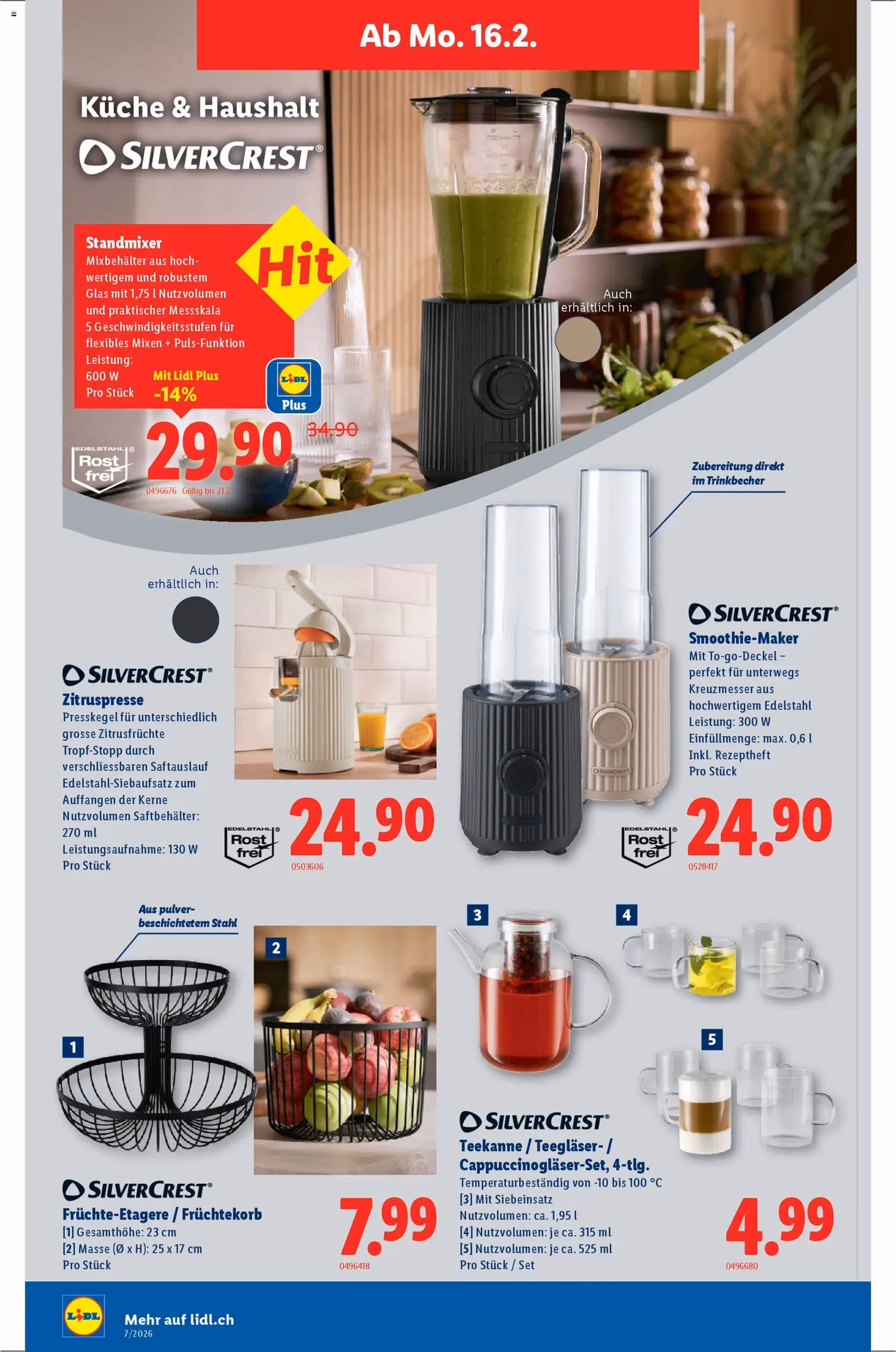 Lidl Aktionen - Gültiger Prospekt ab 12.02.2026, Seite 30 von insgesamt 34