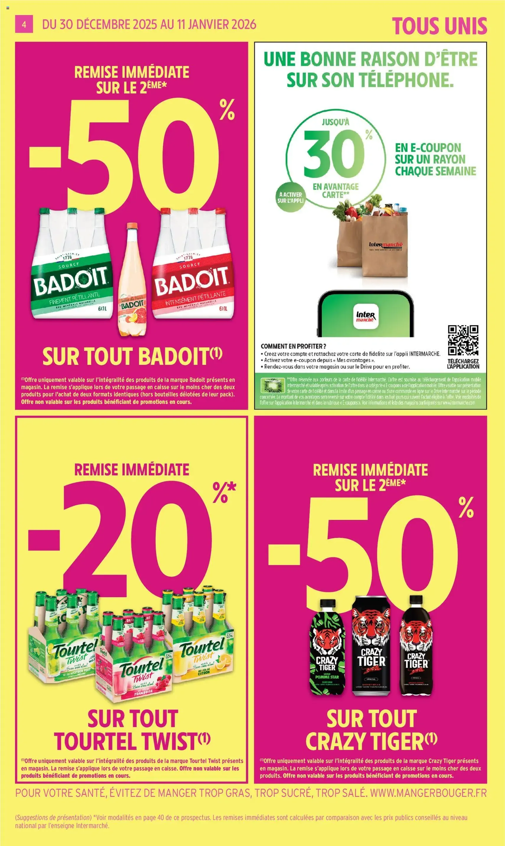 Intermarché - Découvrez nos offres de la semaine - brochure valable à partir du 30/12/2025, page 4 sur 56