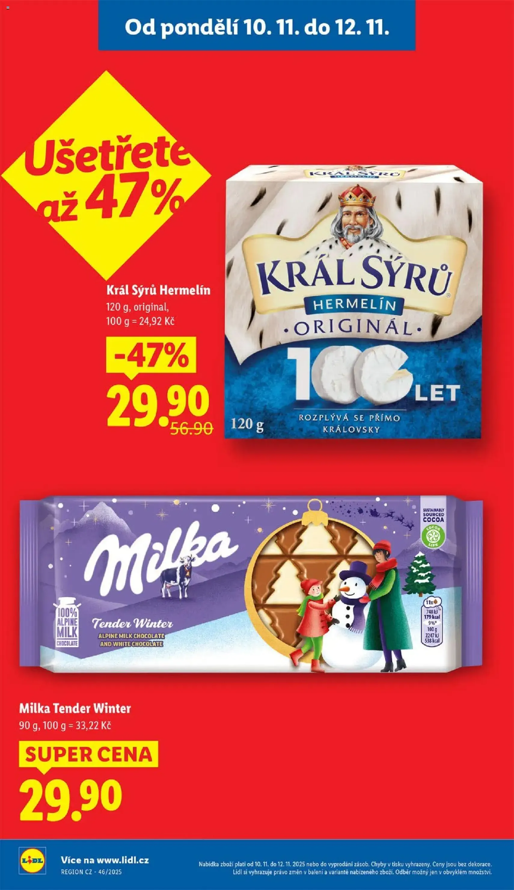 Lidl leták - platný leták od 10.11.2025 strana 4 z 47