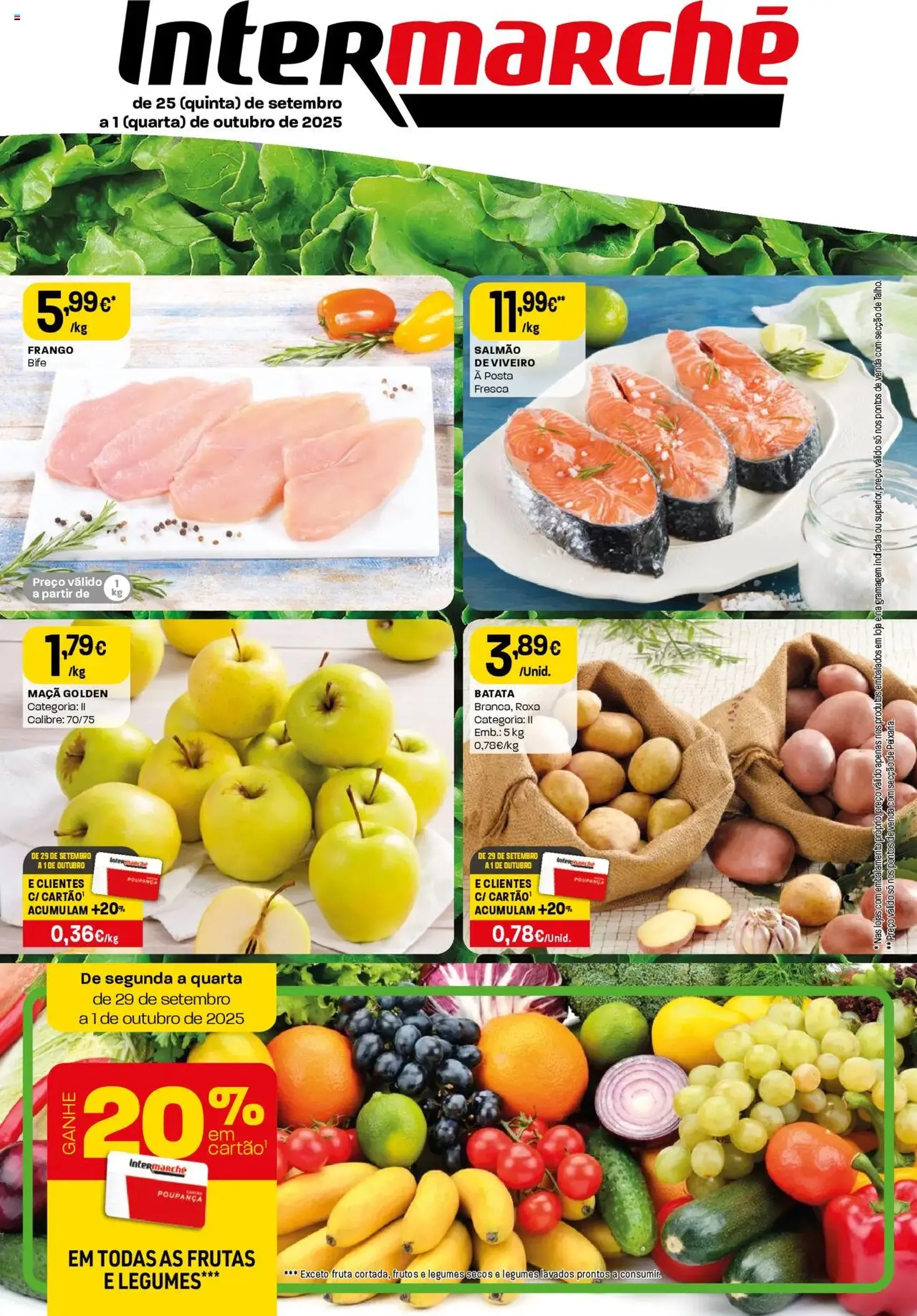 Intermarché folheto - folheto válido a partir de 25/09/2025 página 1 de 28