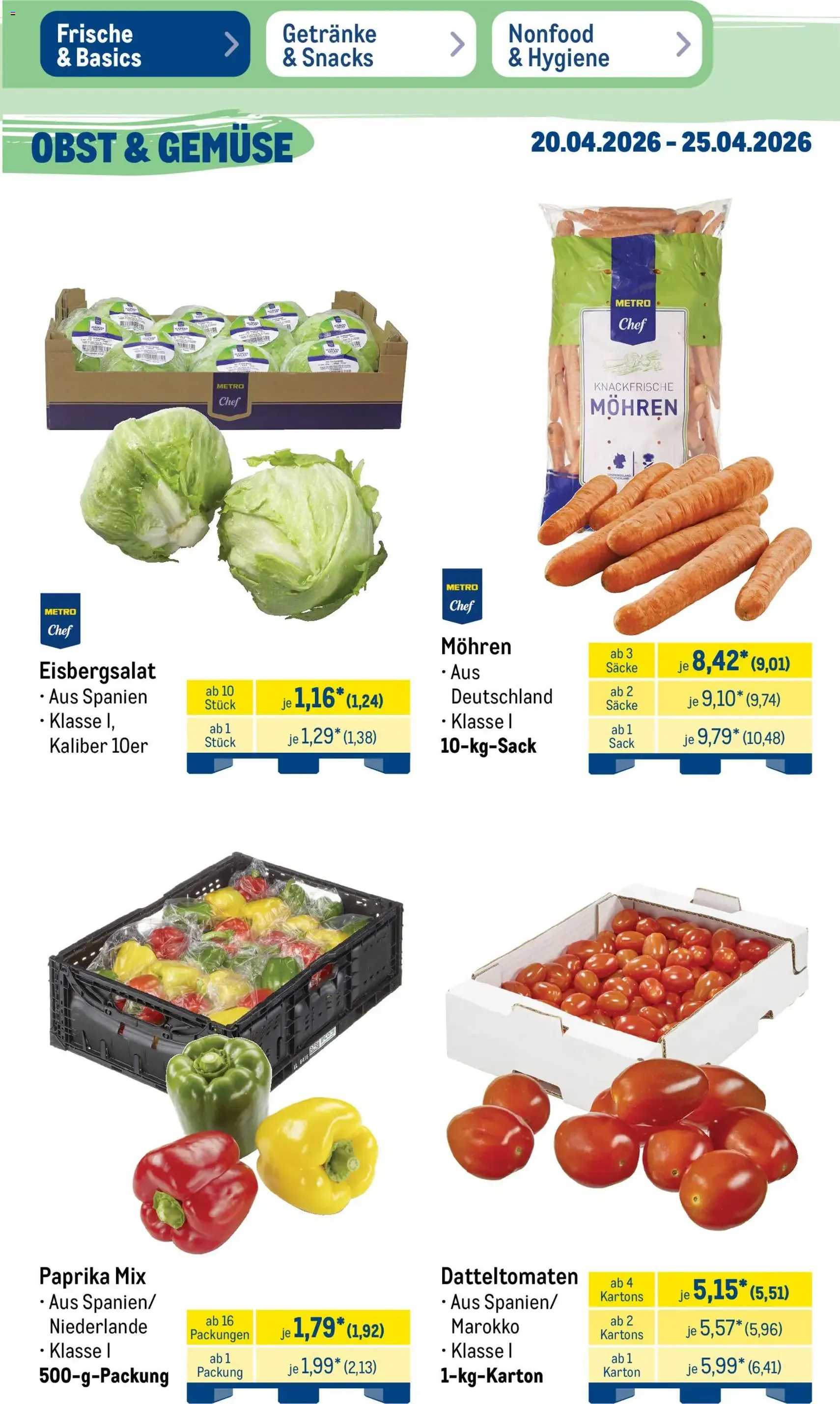 Metro Prospekt - Gültiger Prospekt ab 20.04.2026, Seite 9 von insgesamt 52