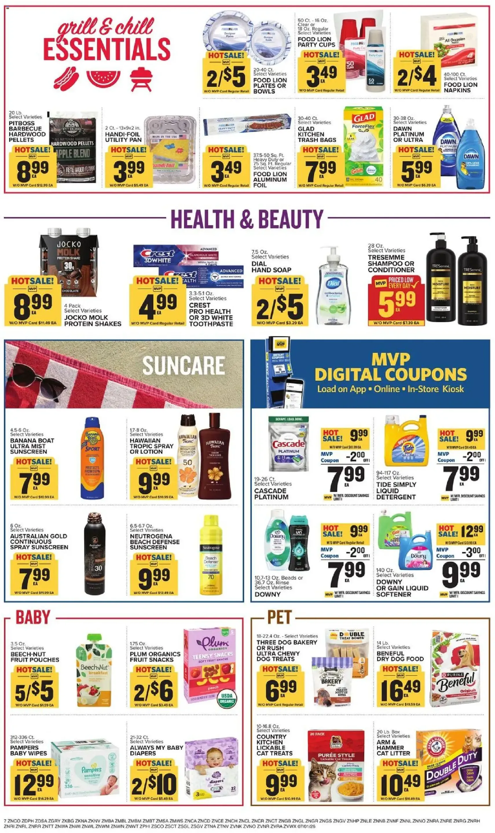 Food Lion Weekly Ad - valid flyer from 07/01/2026, page 12 of 16