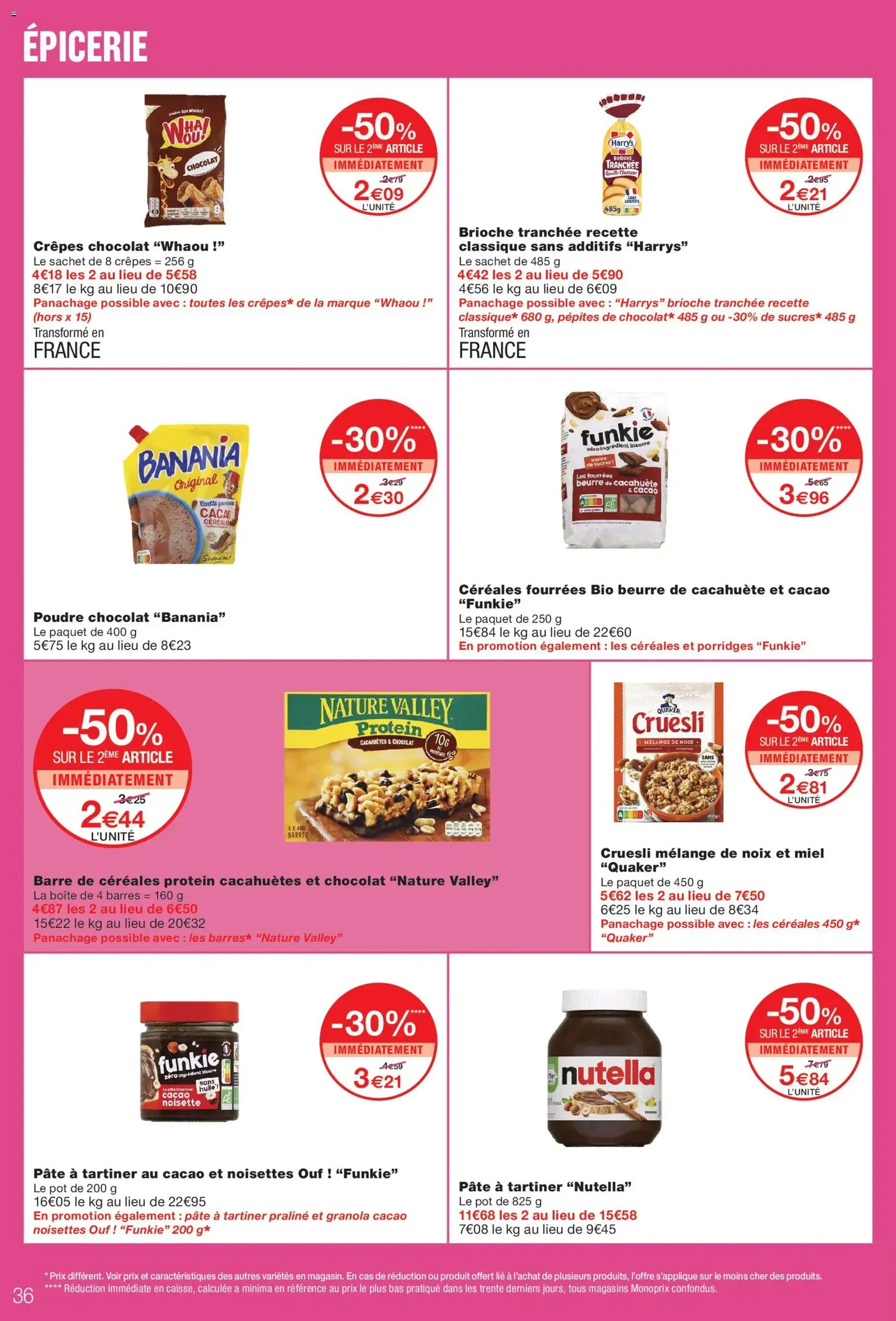 Monoprix catalogue - brochure valable à partir du 25/08/2026, page 36 sur 85