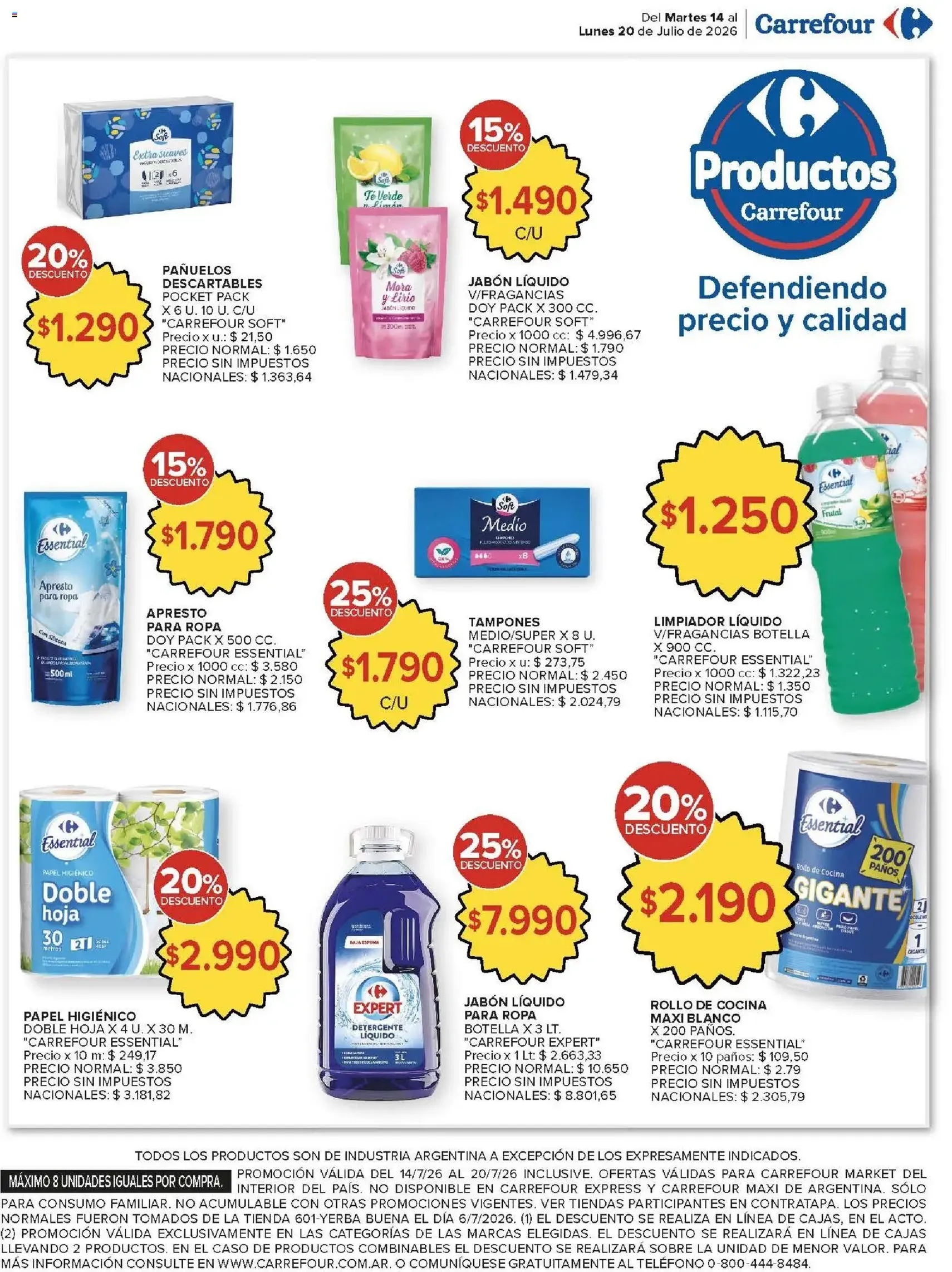 Carrefour ofertas - folleto válido desde 14/07/2026 página 49 de 54