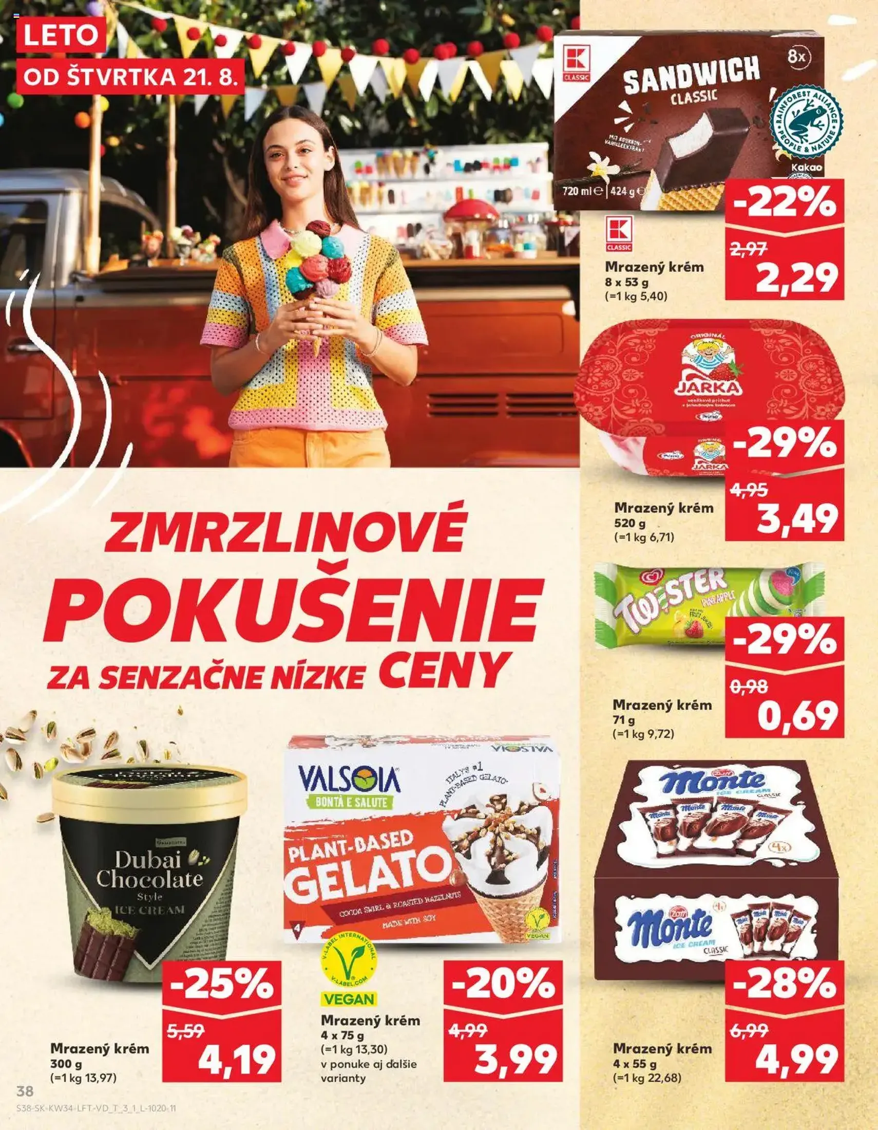Kaufland Bratislava-Avion - platný leták od 21.08.2025 strana 38 z 78