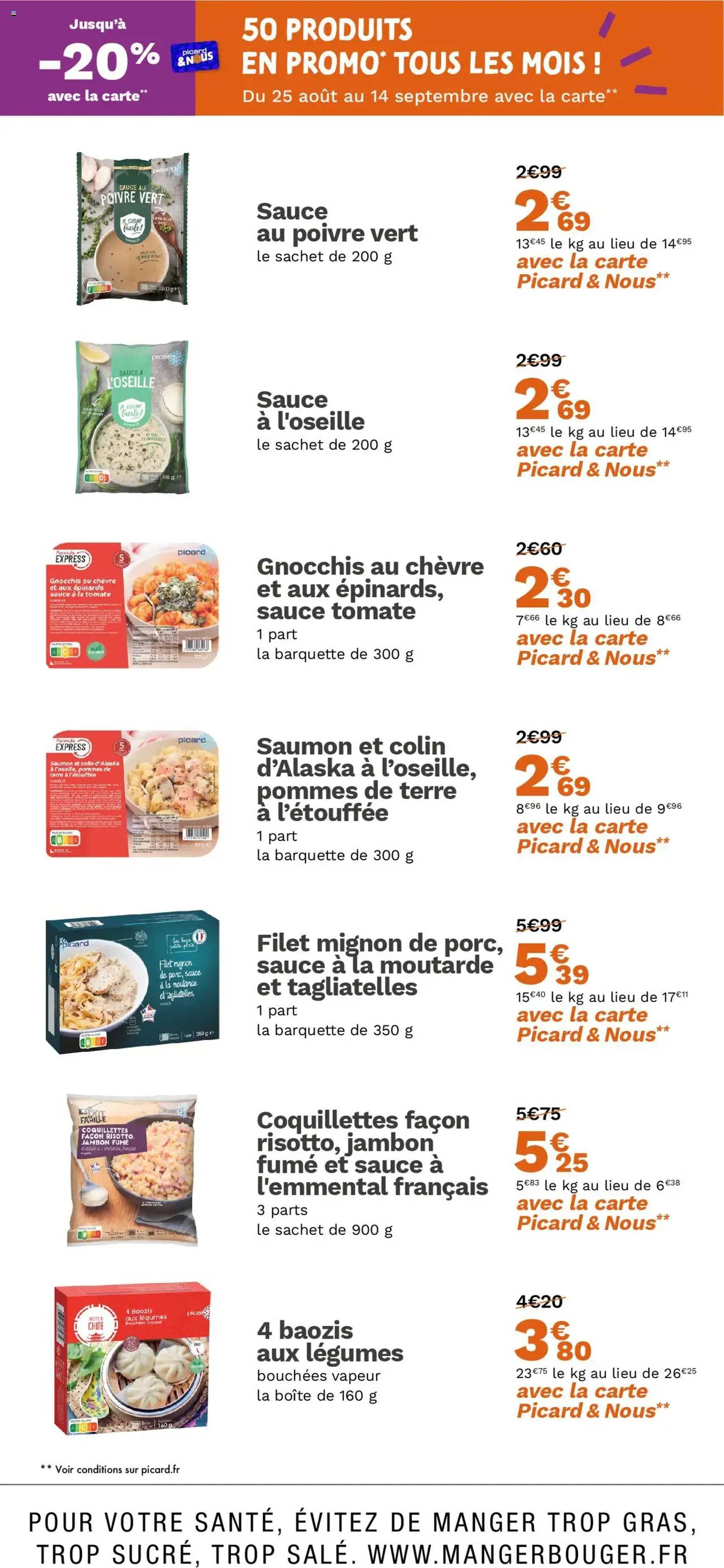 Picard catalogue - brochure valable à partir du 24/08/2025, page 11 sur 15 Picard catalogue - brochure valable à partir du 24/08/2025, page 11 sur 15