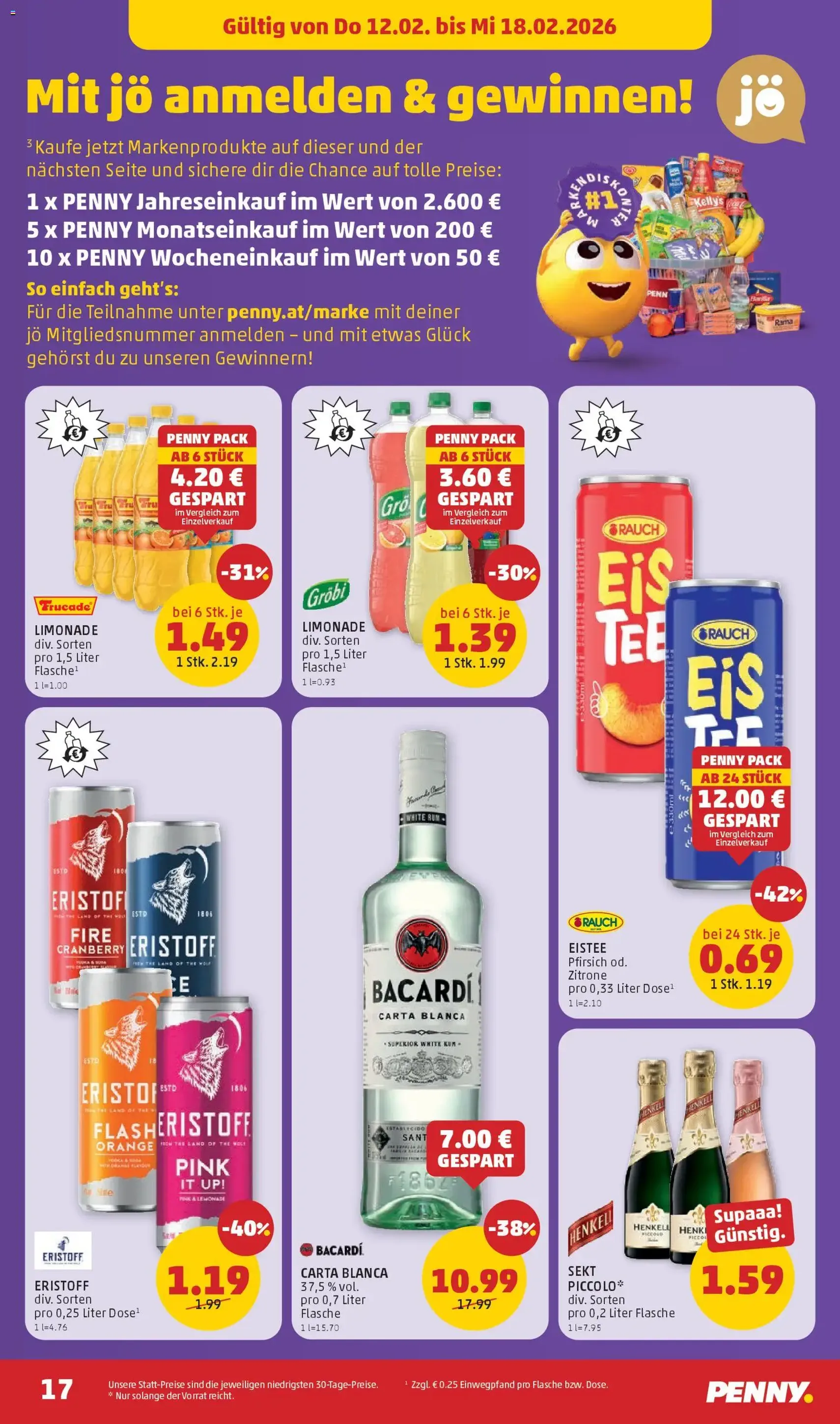 Penny Markt Flugblatt - Gültiger Prospekt ab 12.02.2026, Seite 17 von insgesamt 32