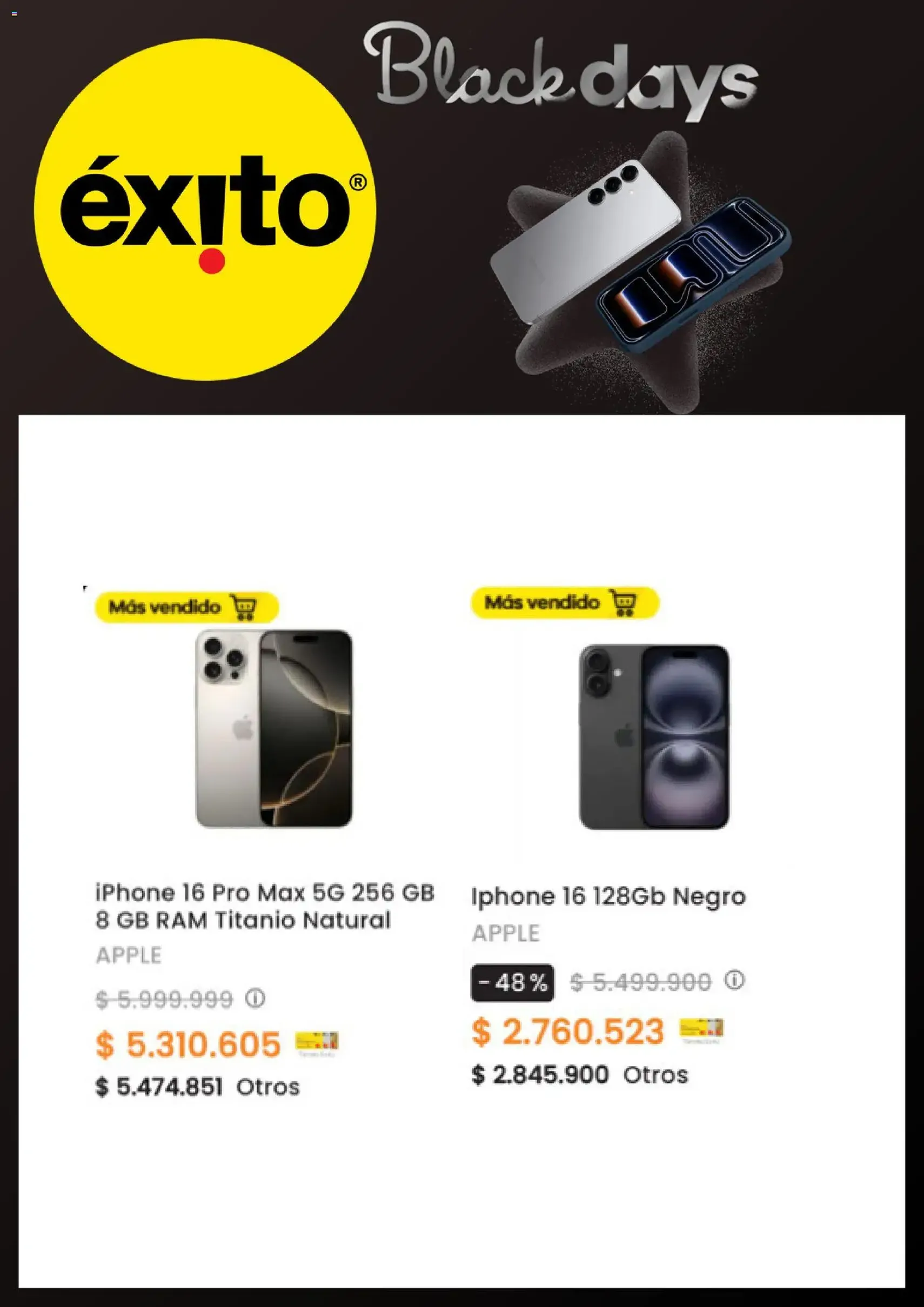 Éxito - Black Friday - folleto válido desde 14/11/2025 página 8 de 13