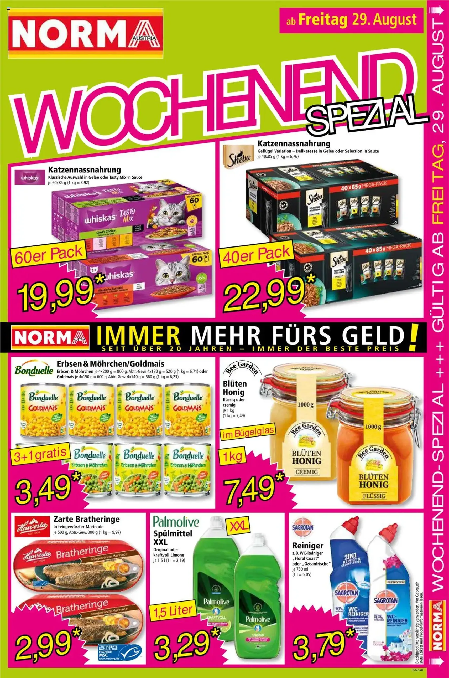 Norma Flugblatt - Gültiger Prospekt ab 25.08.2025, Seite 15 von insgesamt 18 Norma Flugblatt - Gültiger Prospekt ab 25.08.2025, Seite 15 von insgesamt 18