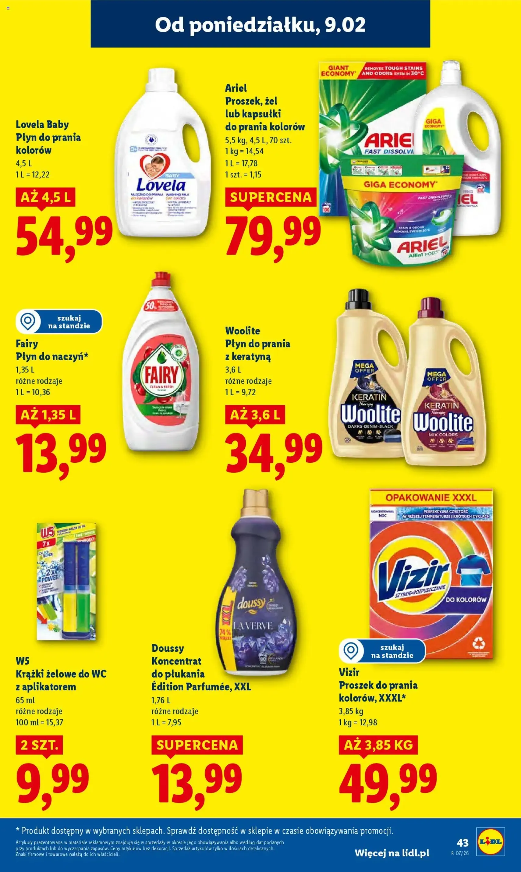 Lidl Gazetka - ważny gazetka od 09.02.2026 strona 43 z 61