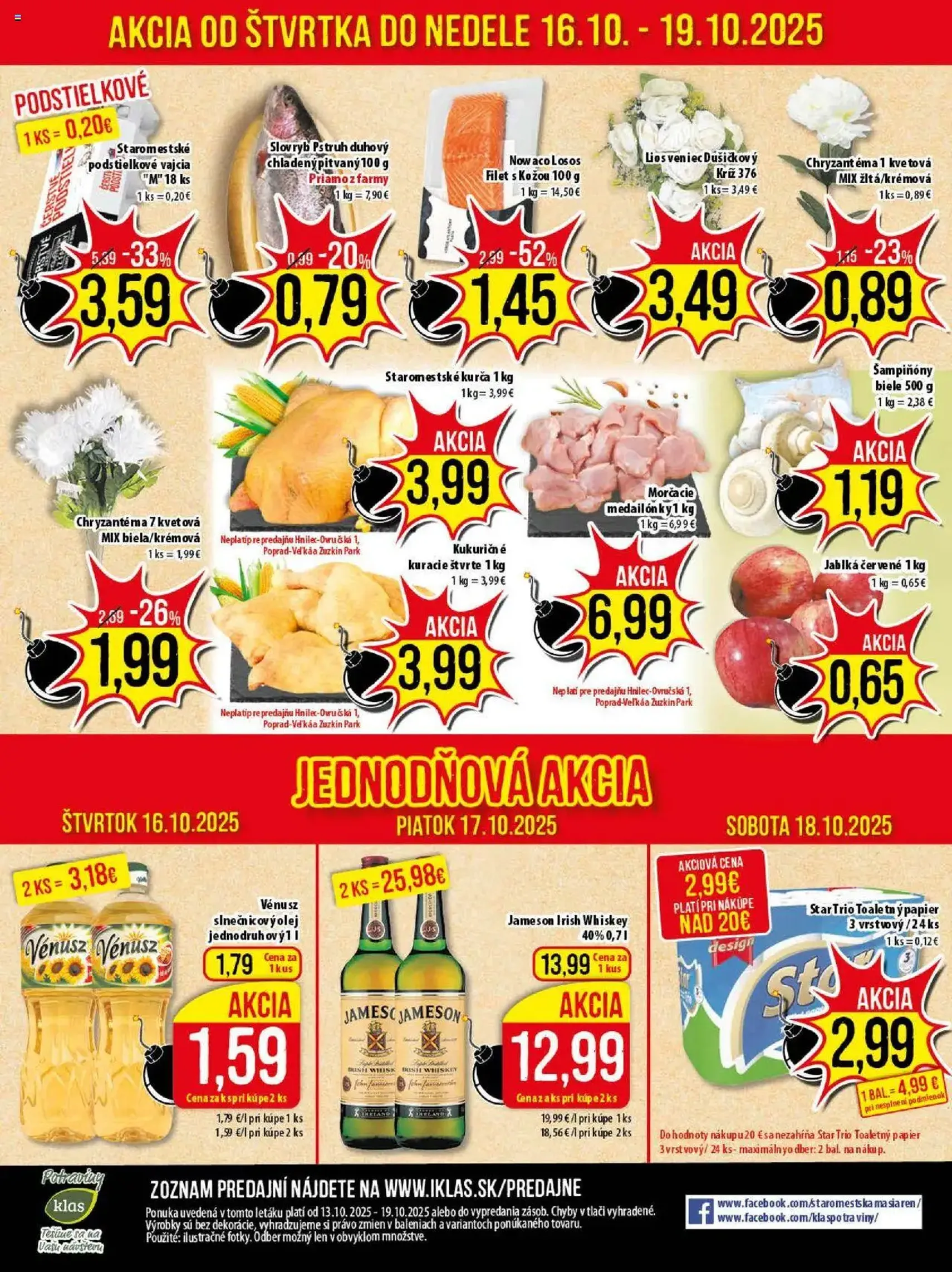 Klas leták - platný leták od 13.10.2025 strana 25 z 25 Klas leták - platný leták od 13.10.2025 strana 25 z 25