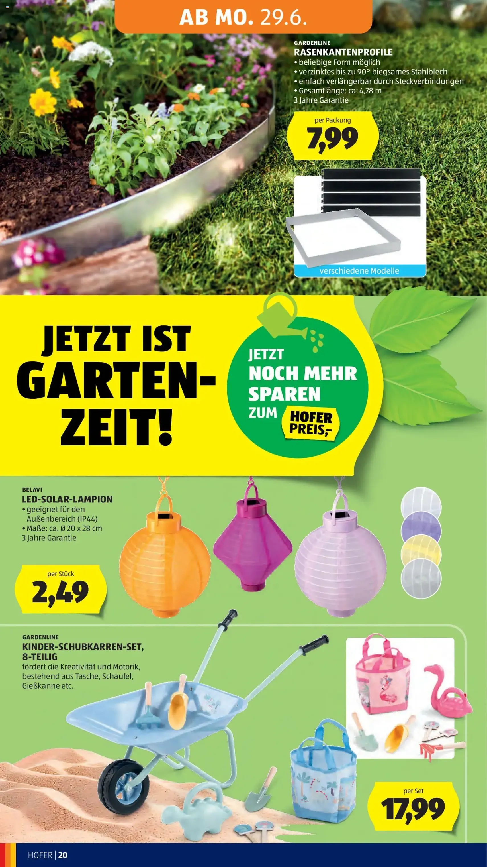 Hofer Flugblatt - Gültiger Prospekt ab 26.06.2026, Seite 25 von insgesamt 41