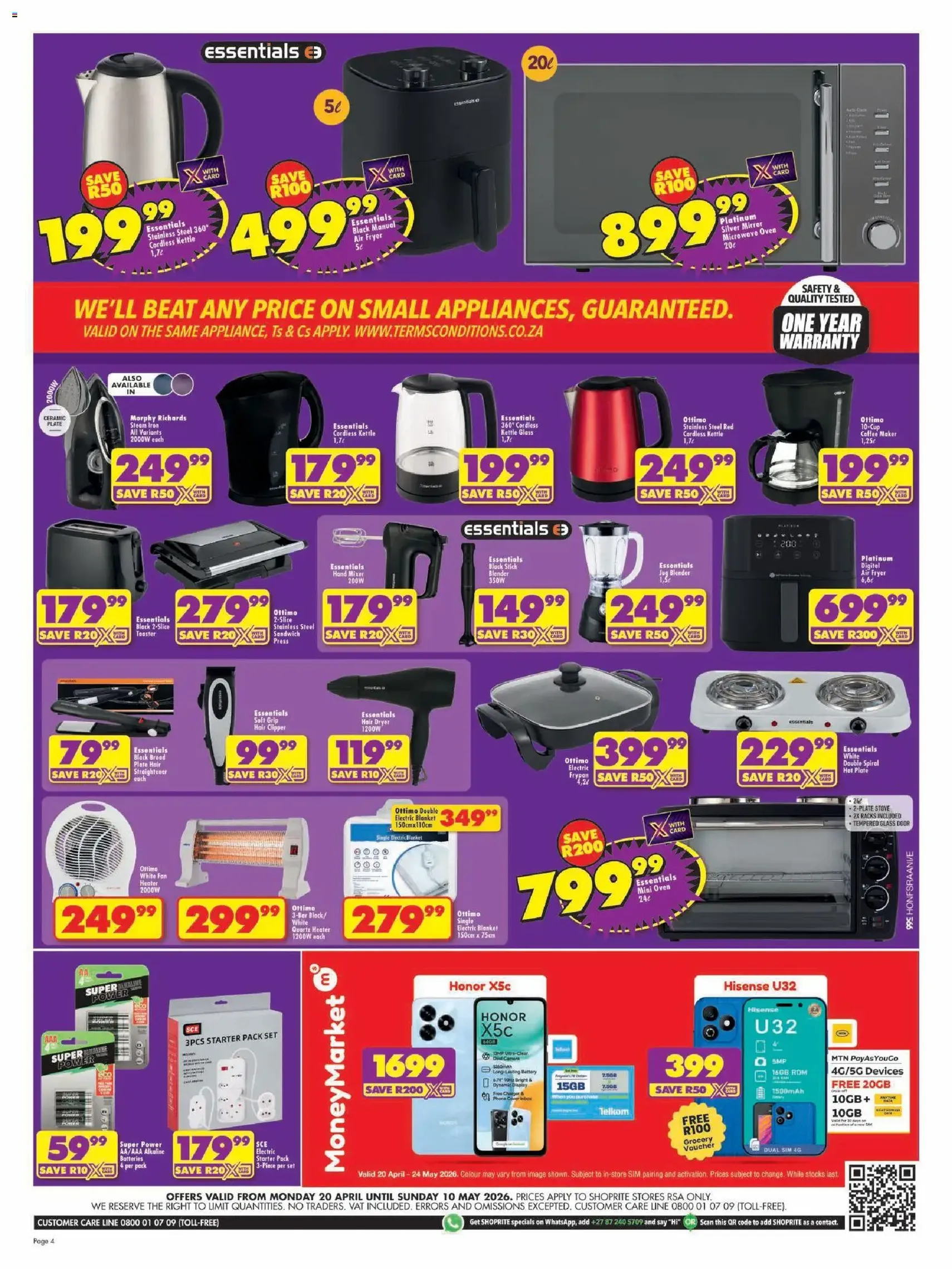 Shoprite Specials - valid flyer from 20/04/2026, page 4 of 4