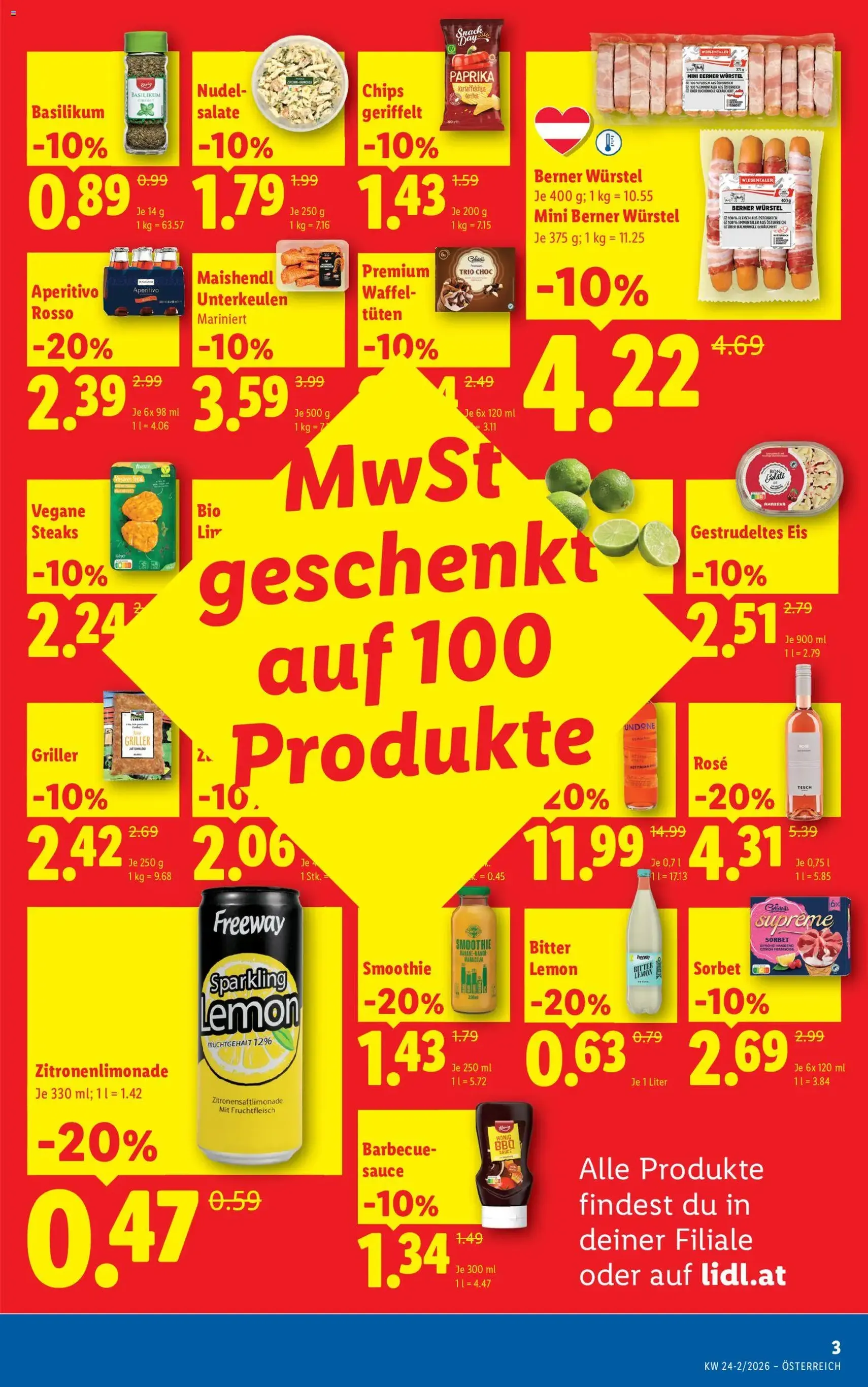 Lidl Flugblatt - Gültiger Prospekt ab 11.06.2026, Seite 3 von insgesamt 58